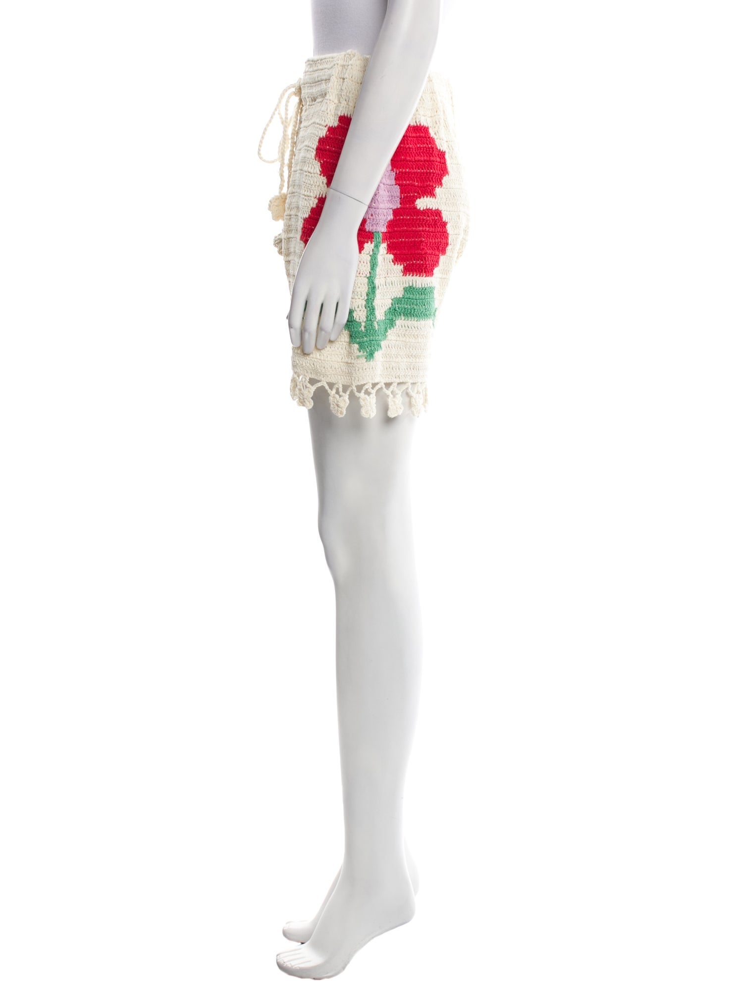 Celia B Floral Print Mini Shorts