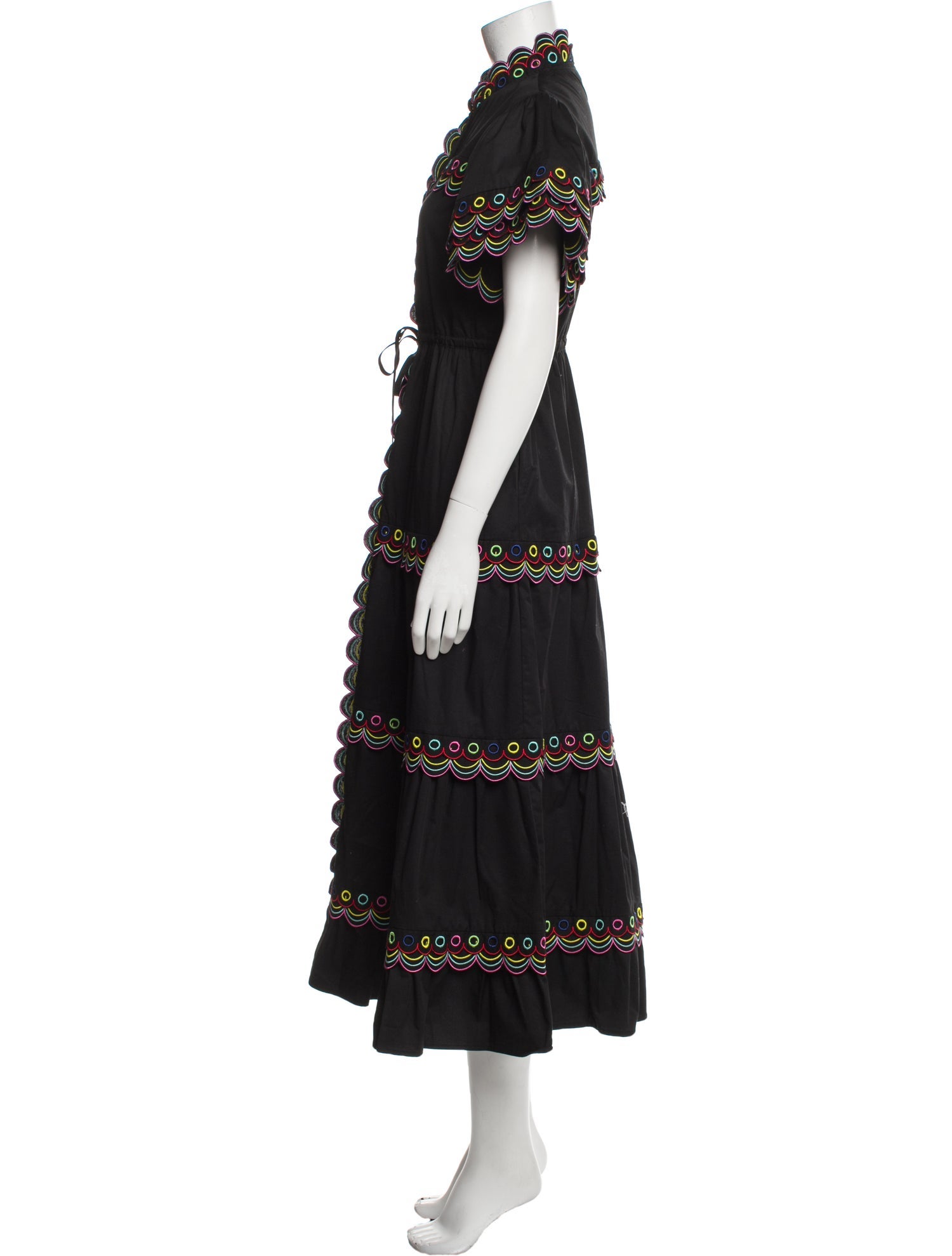 Celia B Graphic Print Long Dress