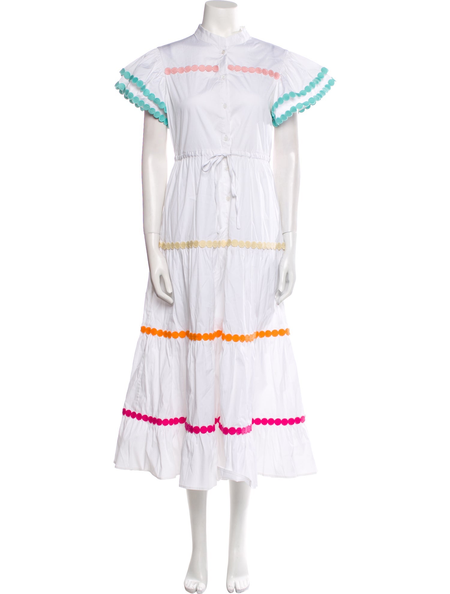 Celia B Striped Long Dress