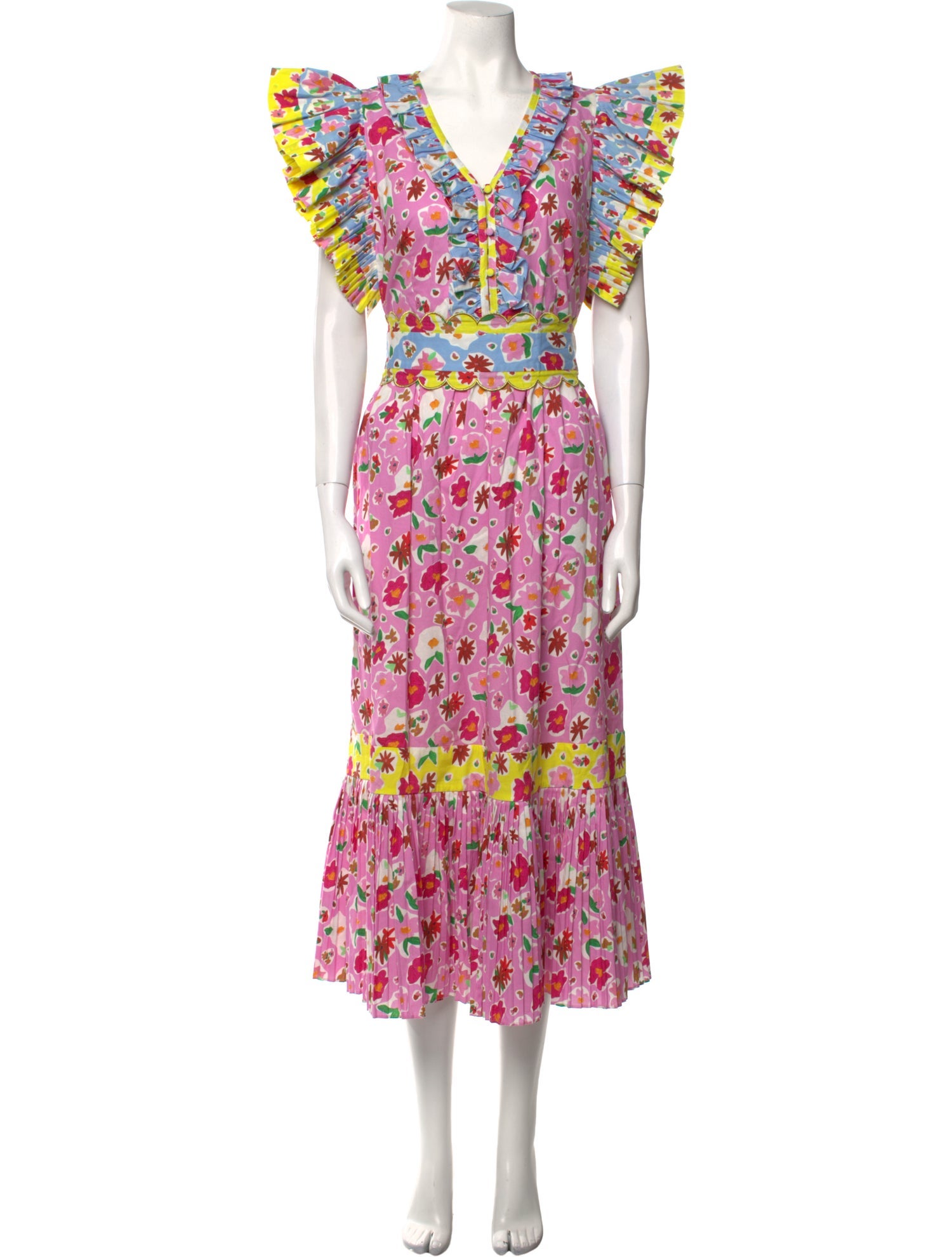 Celia B Floral Print Long Dress