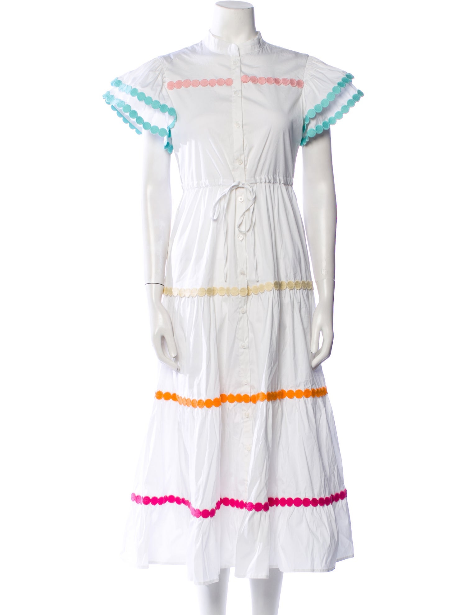 Celia B Striped Long Dress