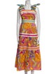Celia B Printed Long Dress