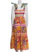 Celia B Printed Long Dress