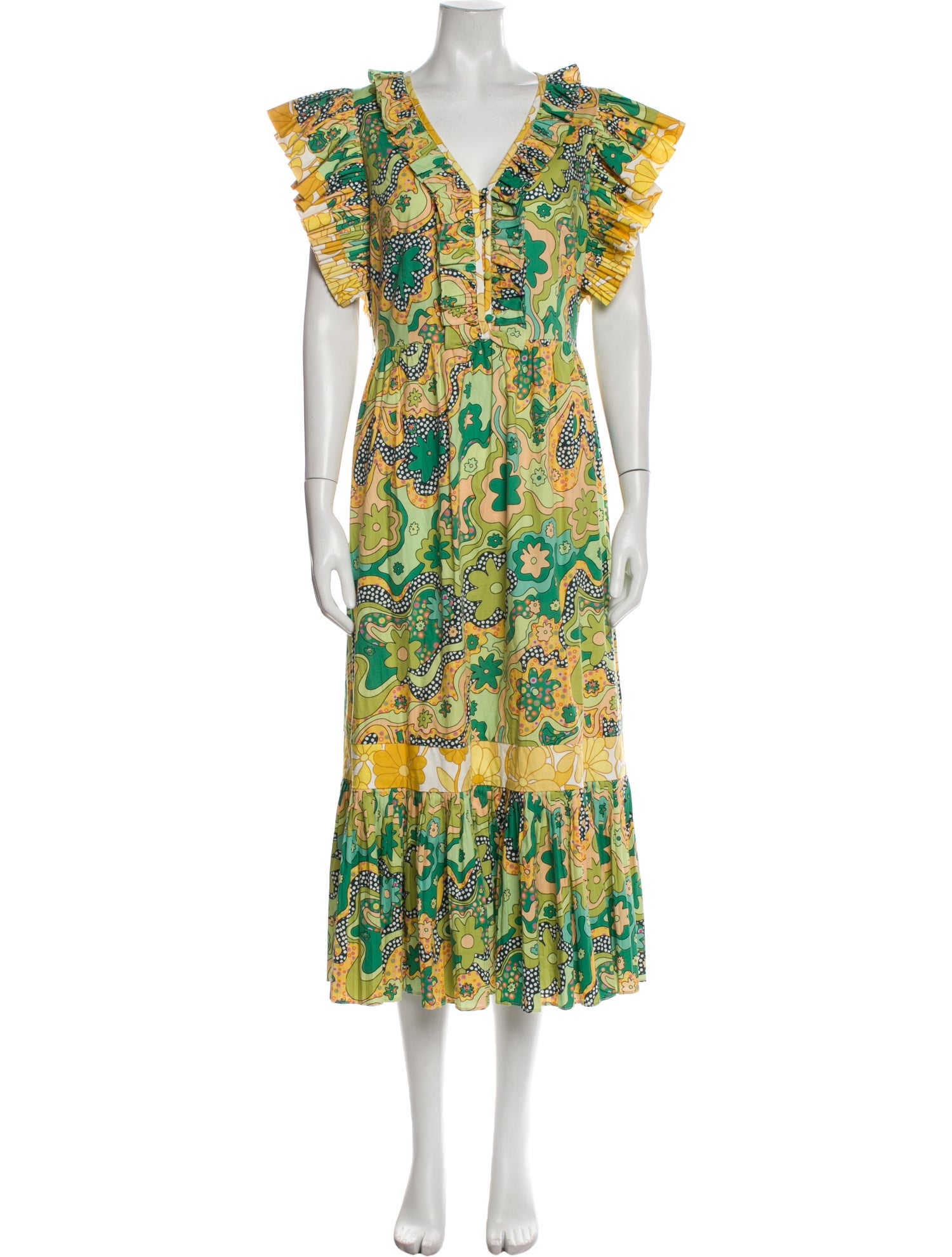 Celia B Floral Print Long Dress