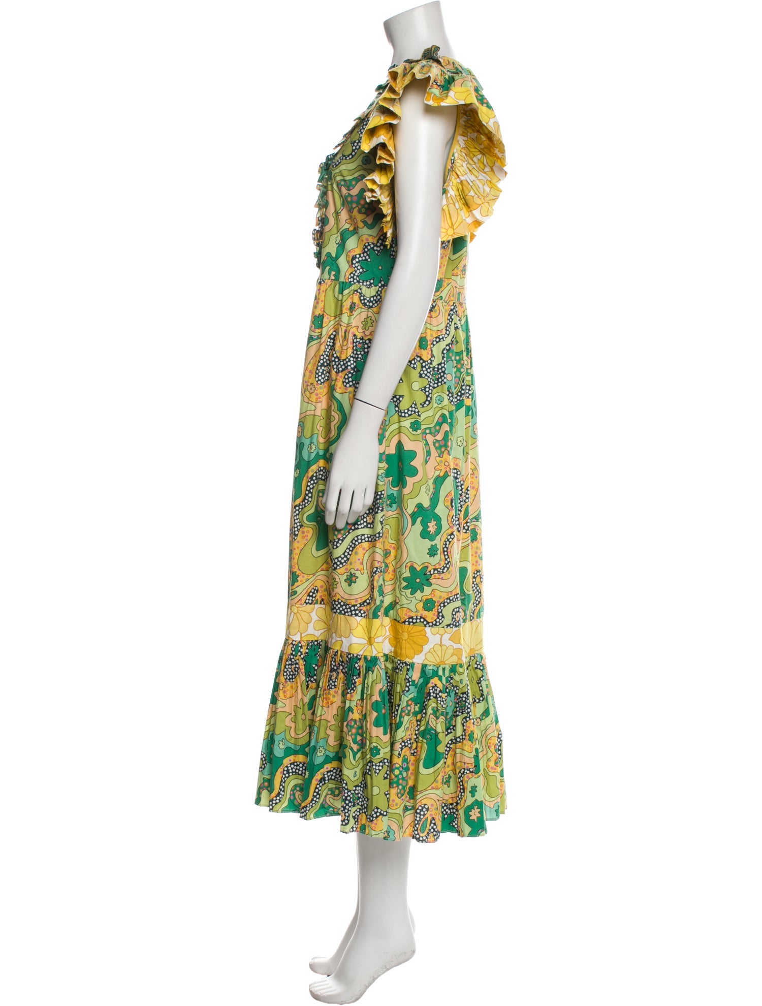 Celia B Floral Print Long Dress