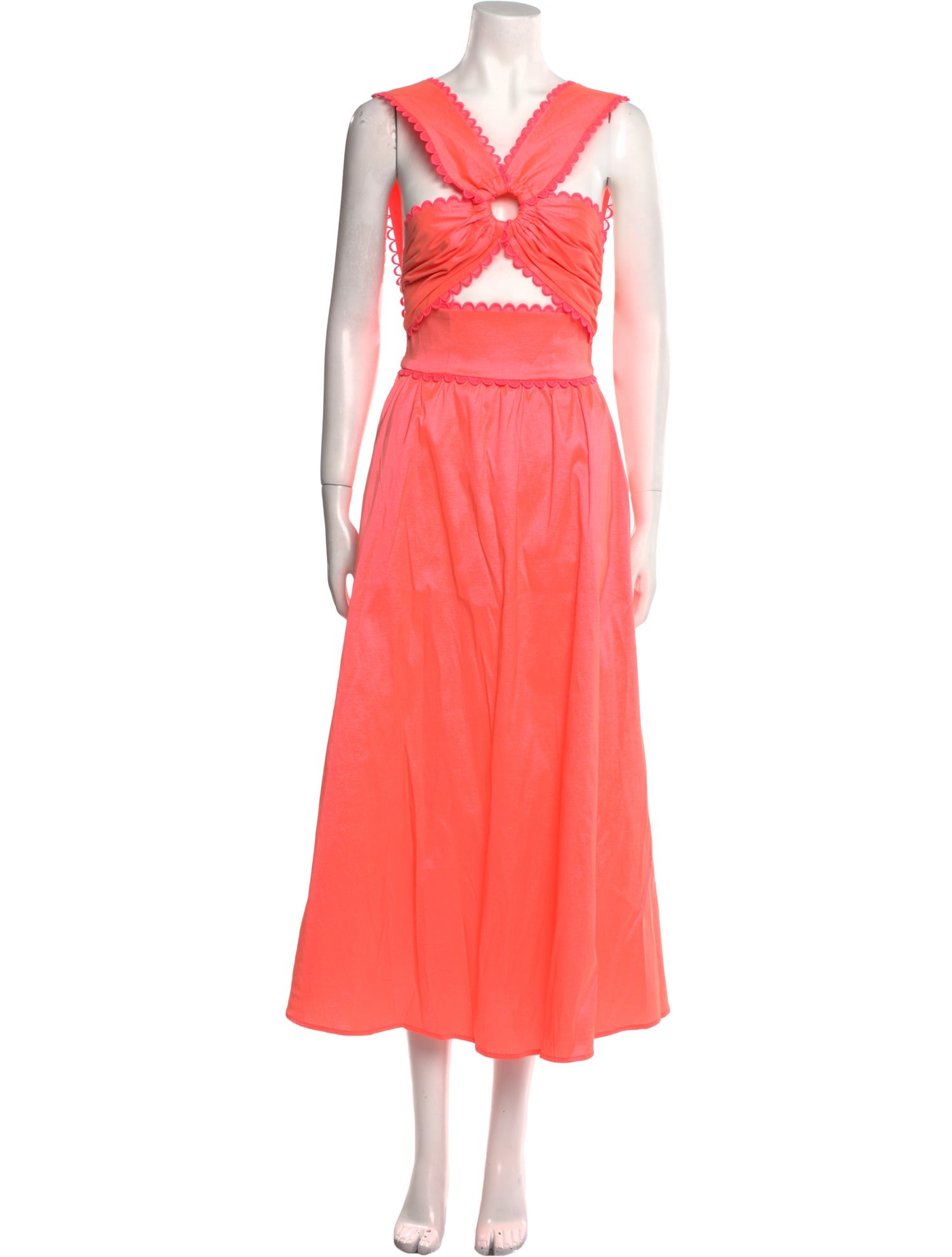 Celia B V-Neck Long Dress