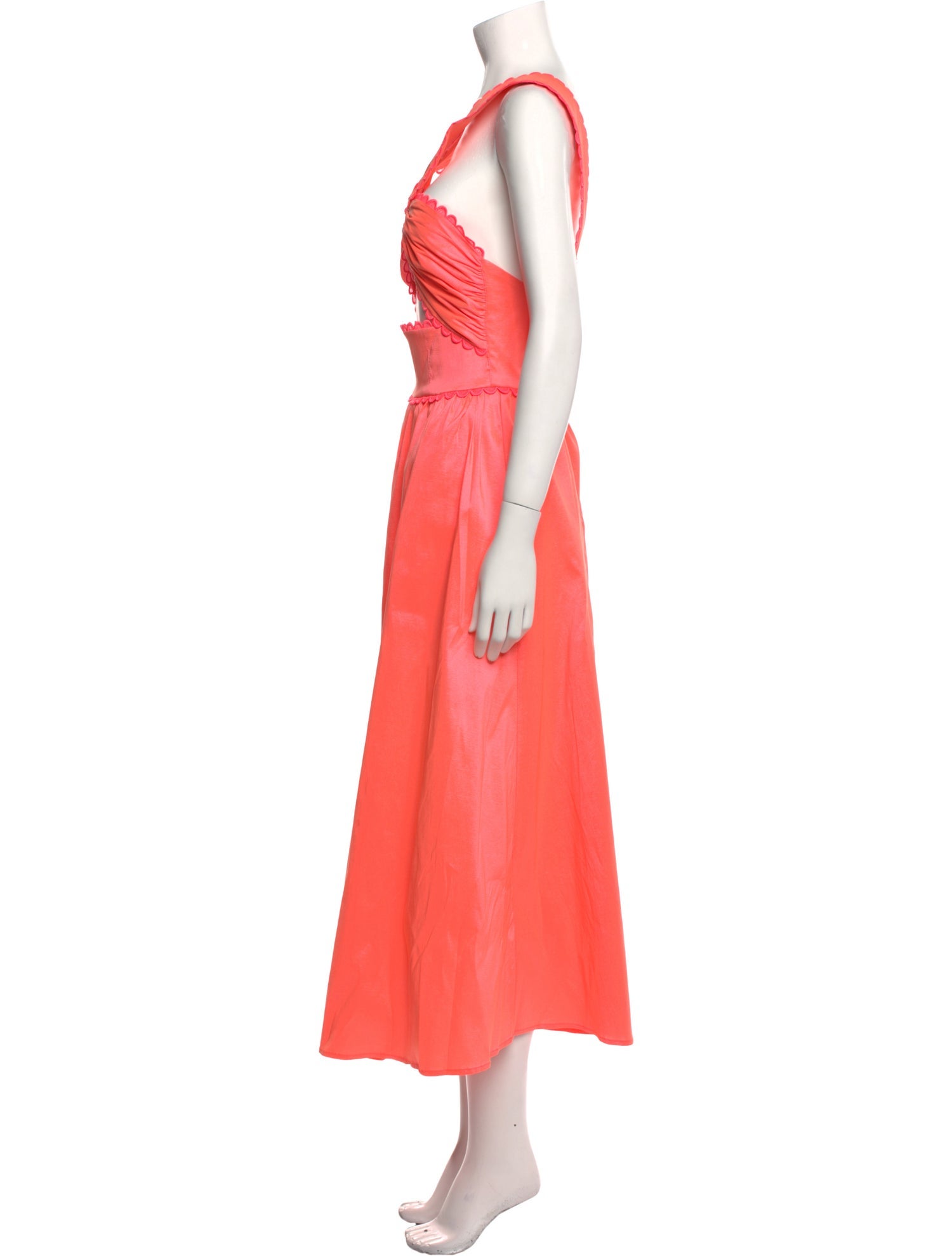 Celia B V-Neck Long Dress