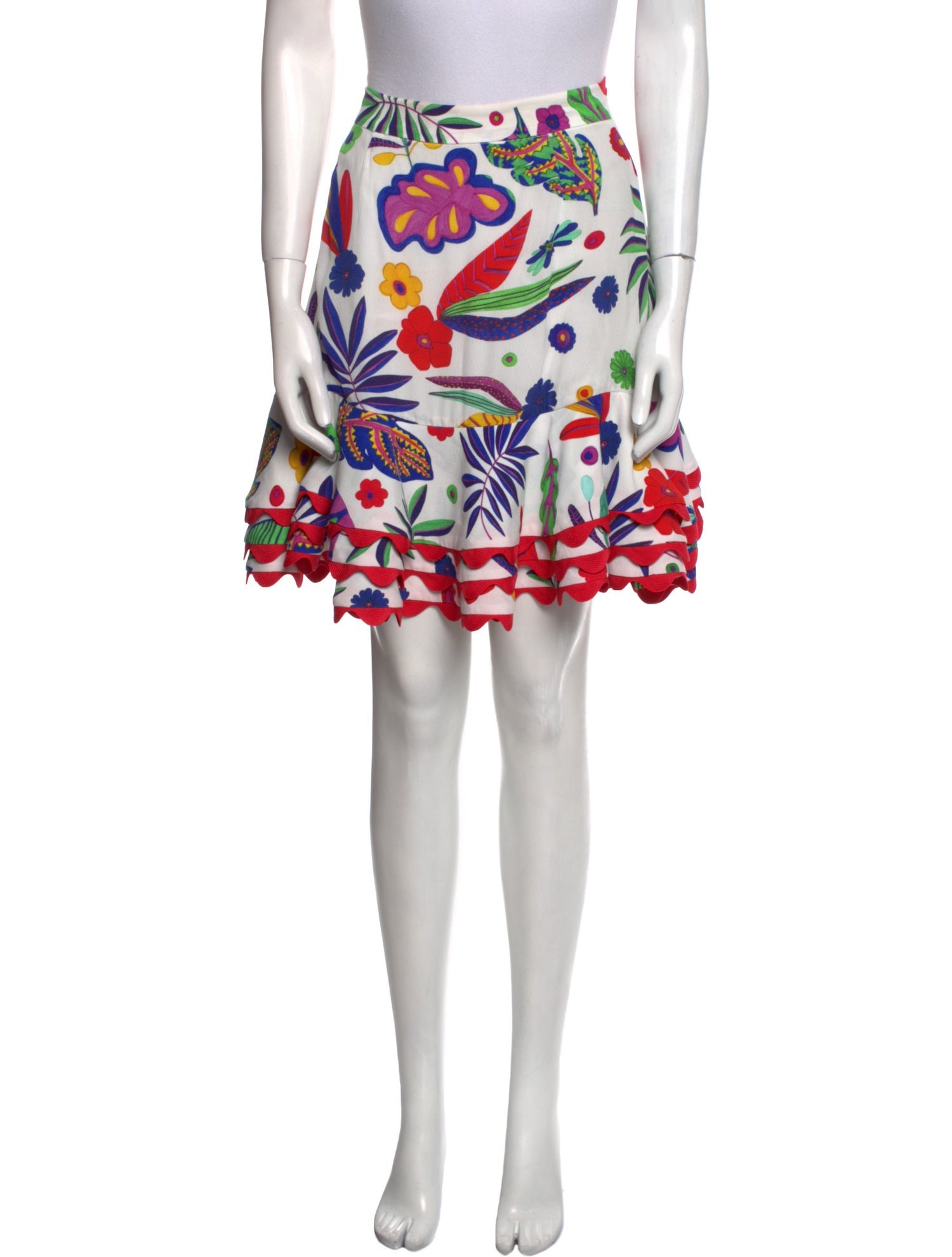 Celia B Printed Knee-Length Skirt