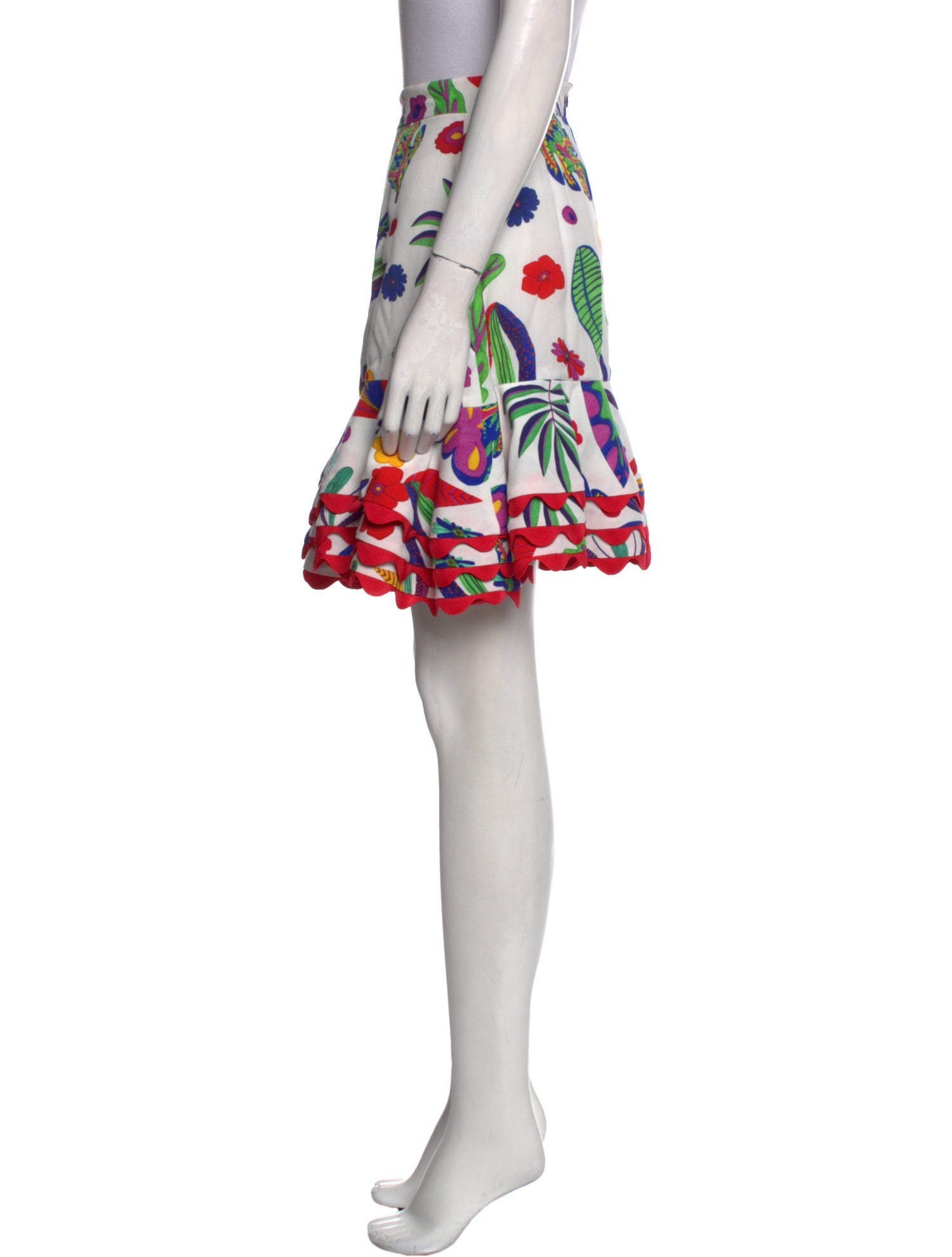 Celia B Printed Knee-Length Skirt