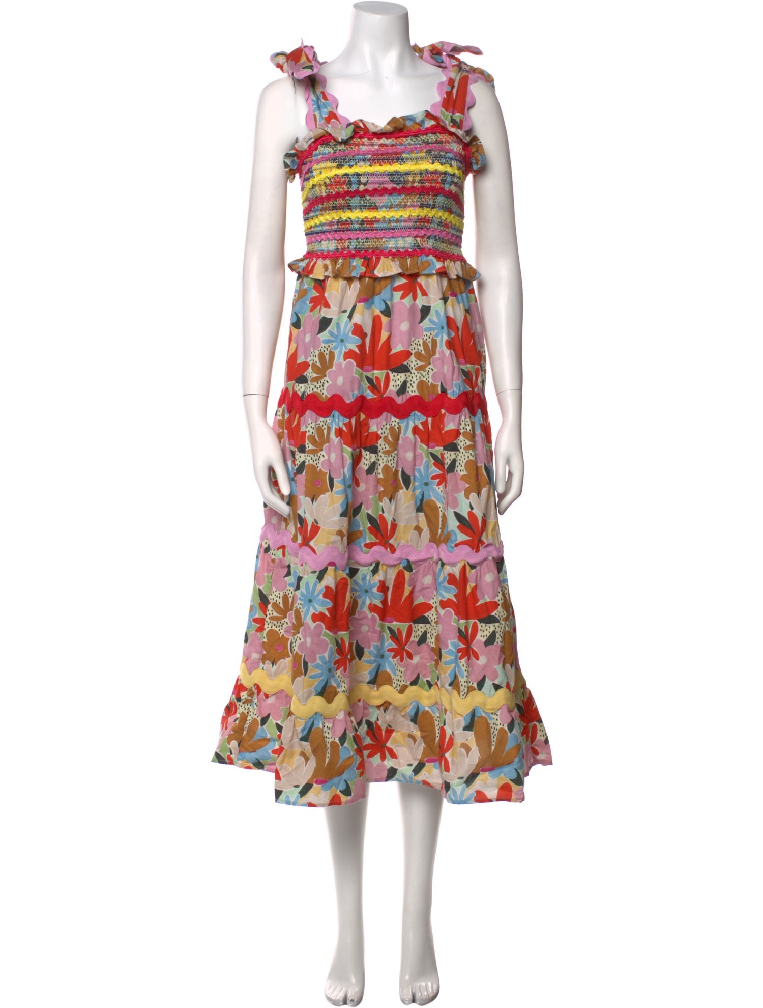 Celia B Floral Print Long Dress