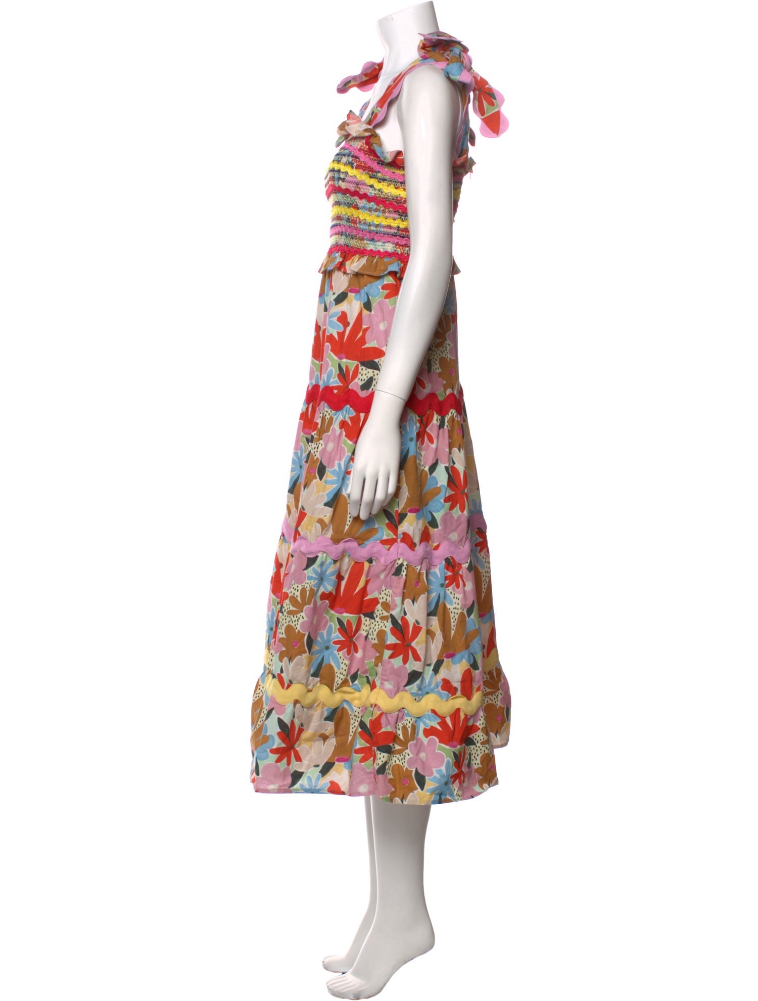 Celia B Floral Print Long Dress