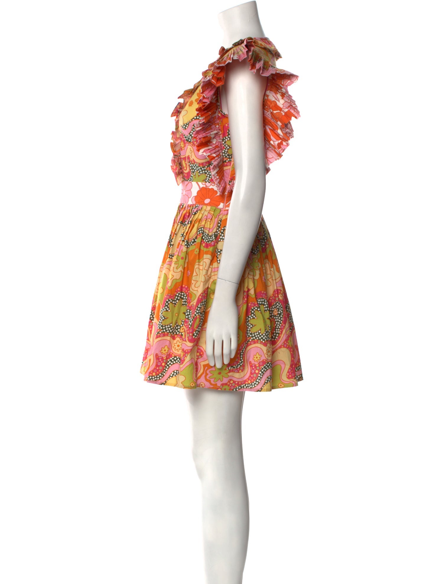 Celia B Floral Print Mini Dress