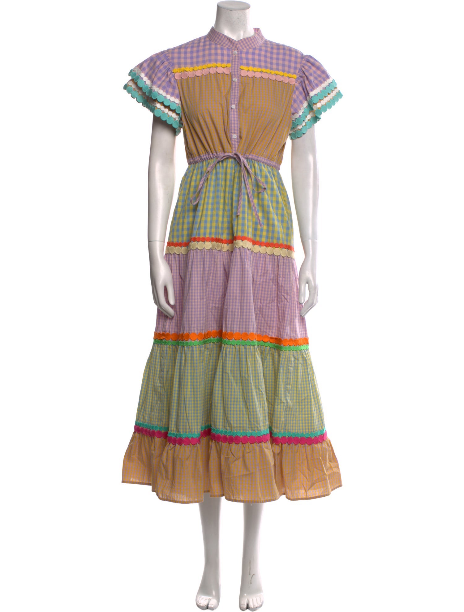 Celia B Striped Long Dress