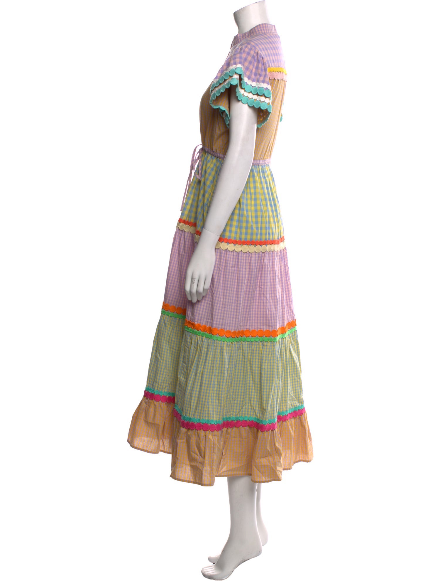 Celia B Striped Long Dress