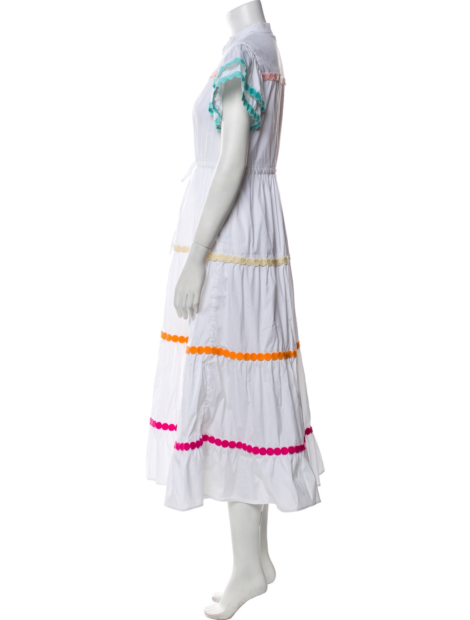 Celia B Mock Neck Long Dress