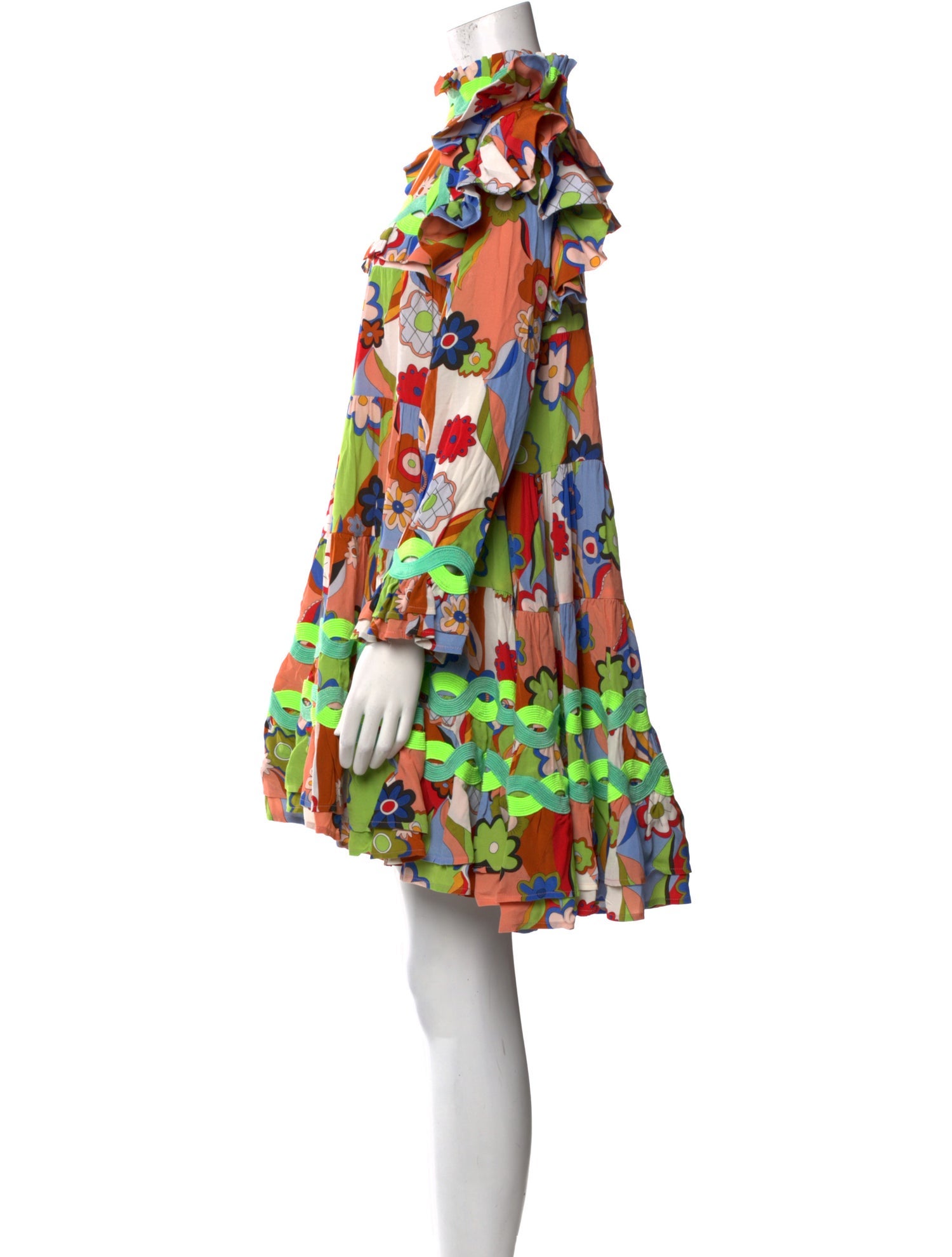 Celia B Floral Print Mini Dress