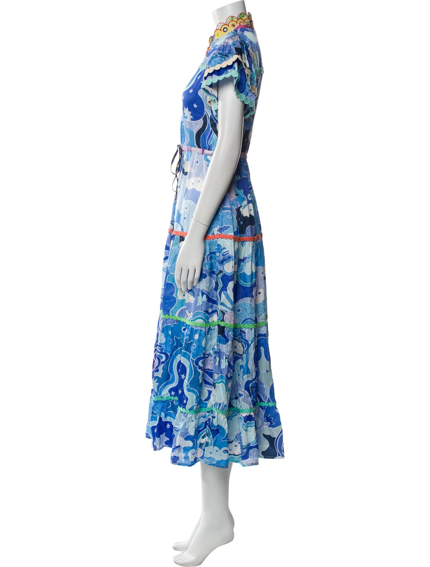 Celia B Floral Print Long Dress