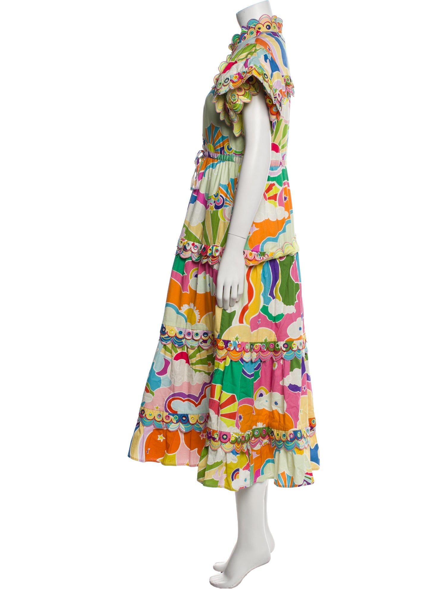 Celia B Floral Print Long Dress