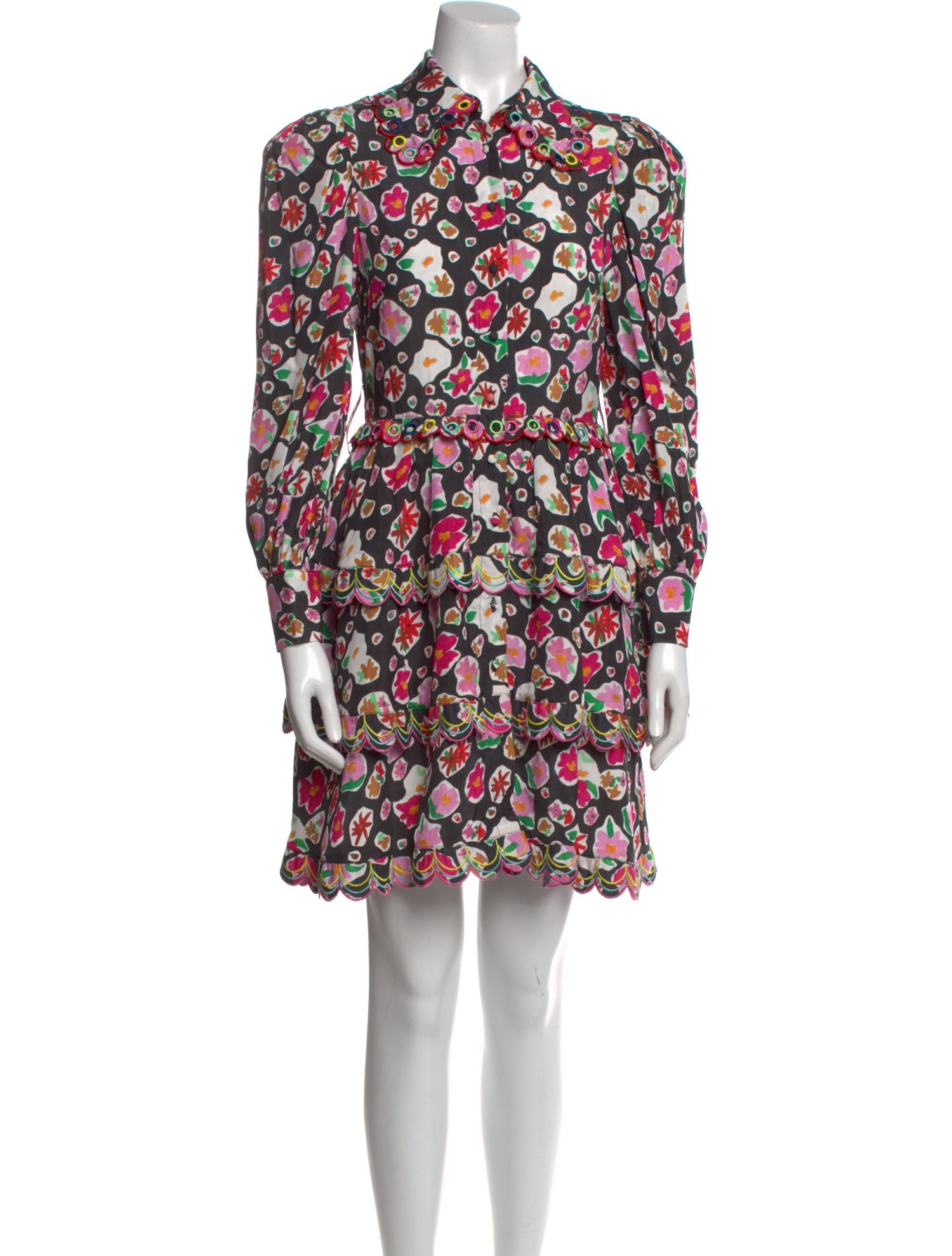 Celia B Printed Mini Dress