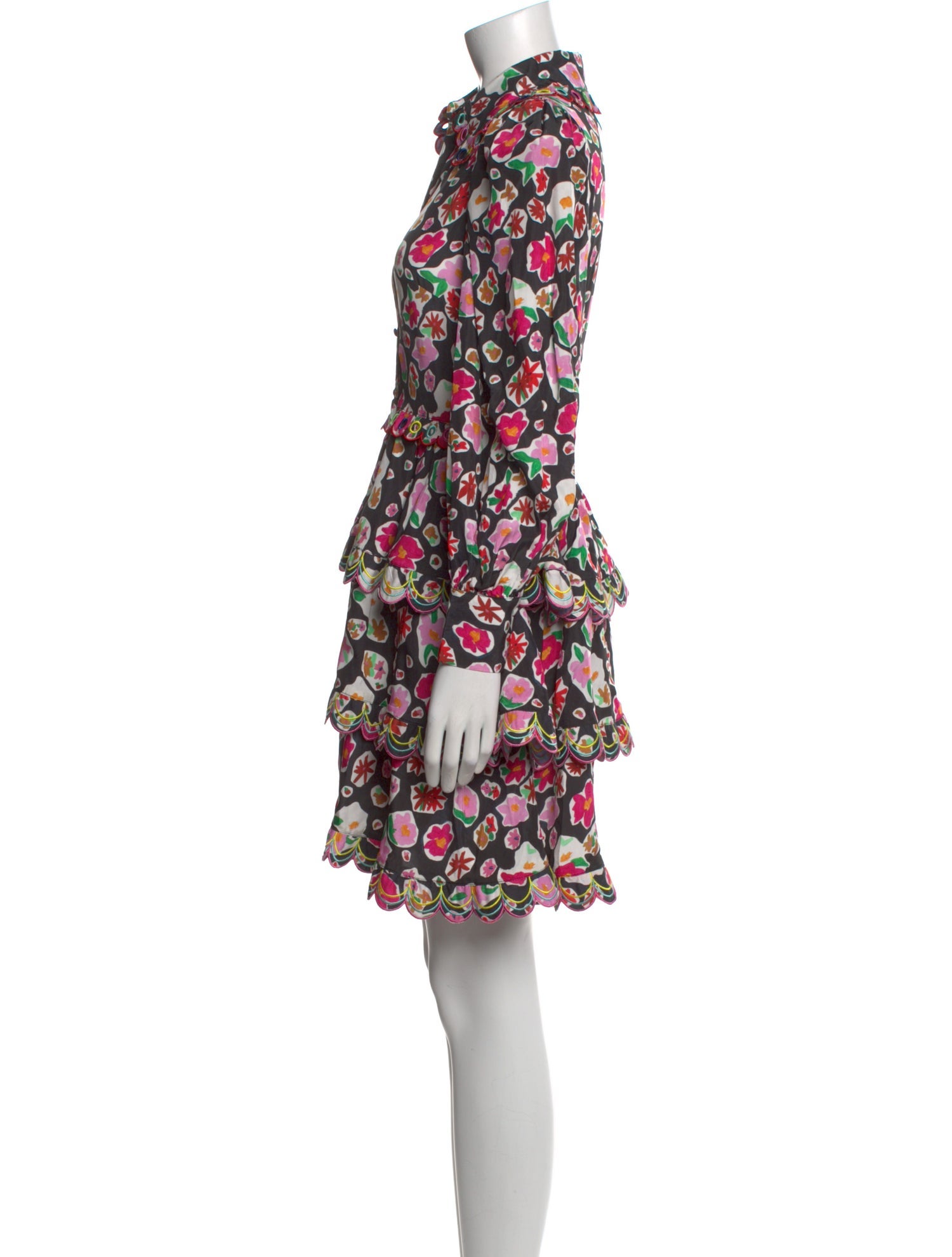 Celia B Printed Mini Dress