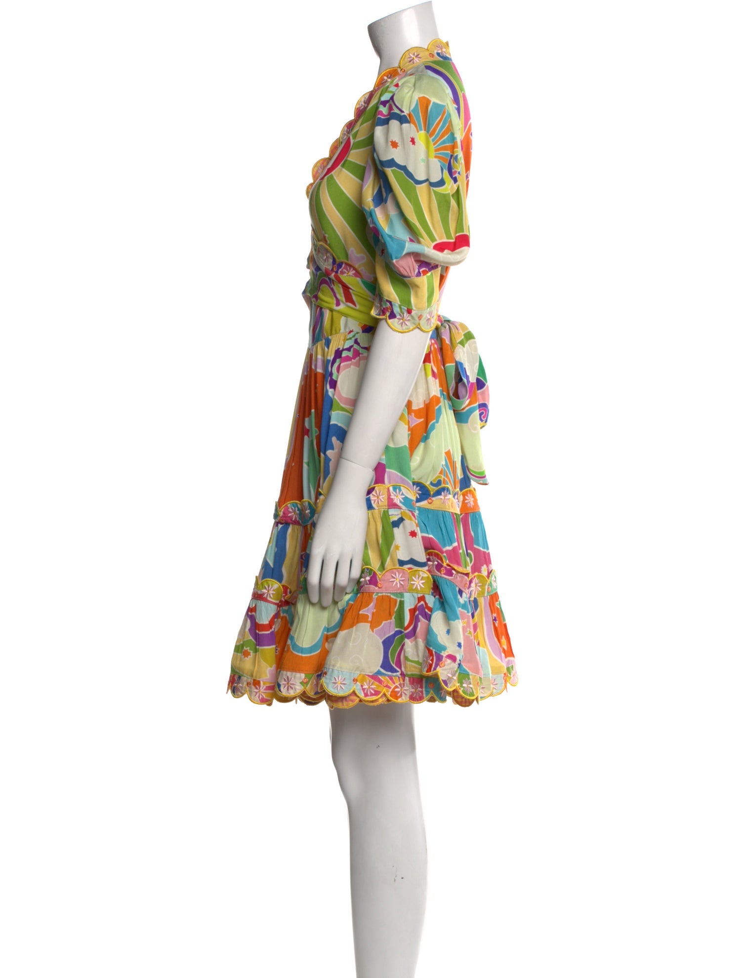 Celia B Floral Print Mini Dress