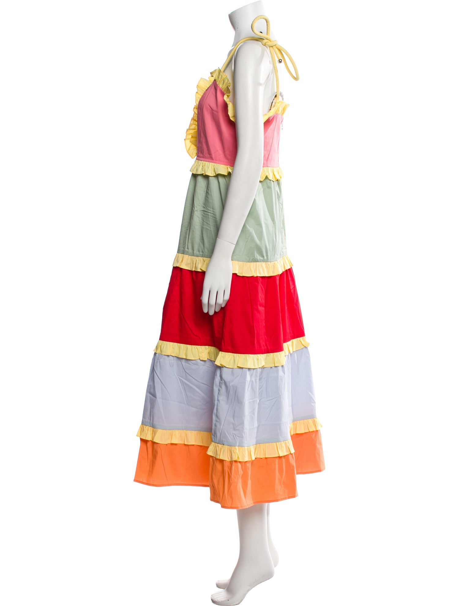 Celia B Striped Long Dress w/ Tags