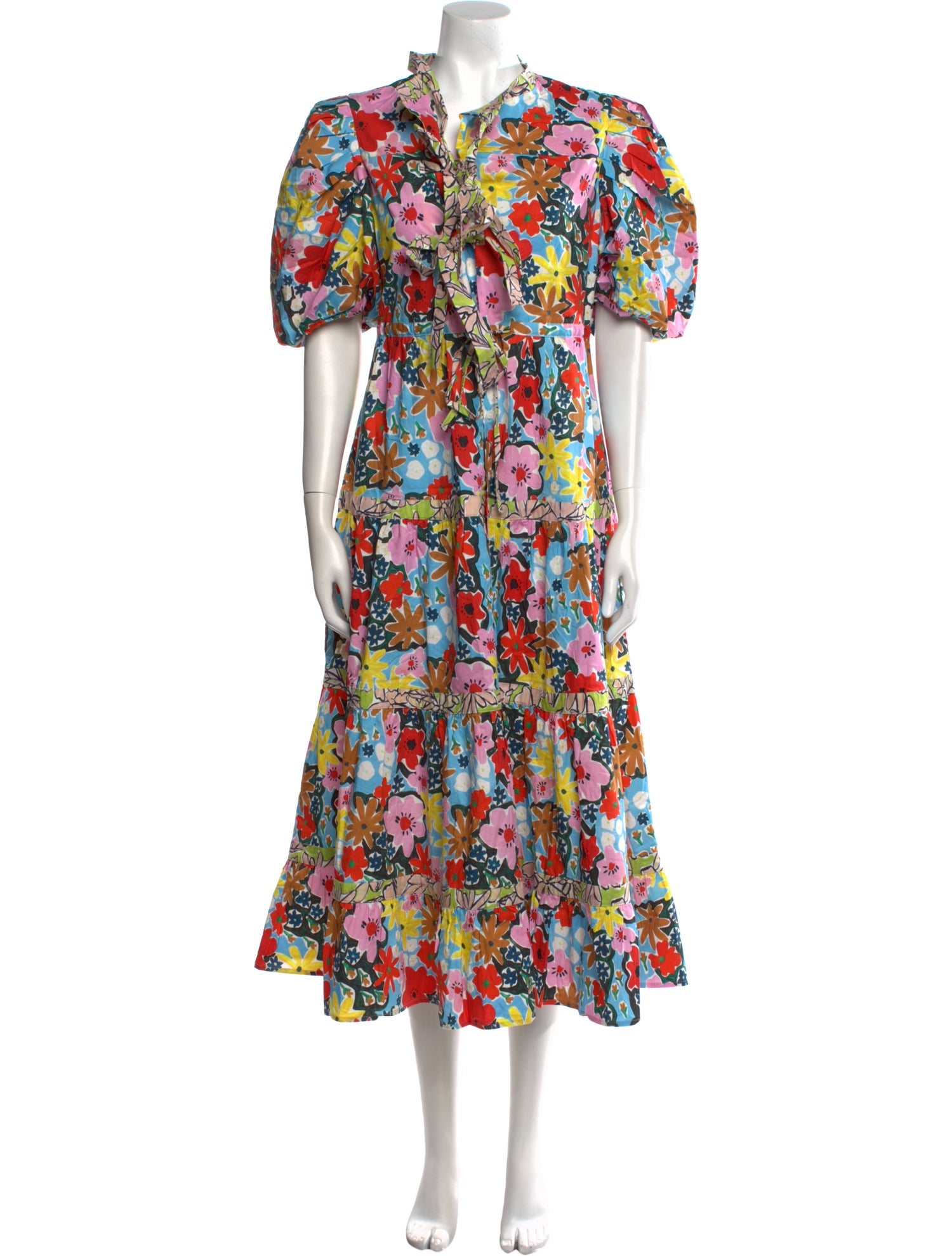 Celia B Floral Print Long Dress