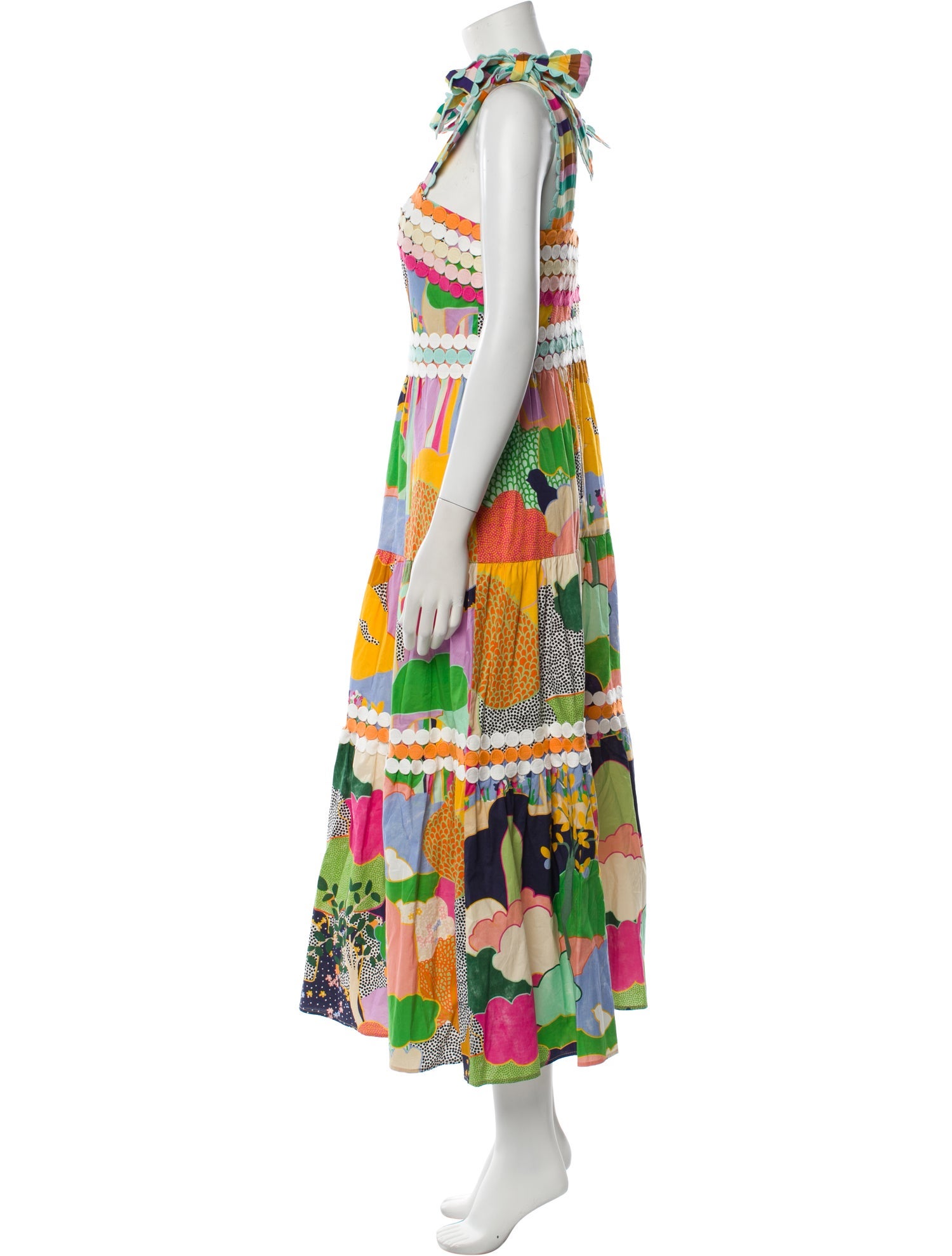 Celia B Printed Long Dress