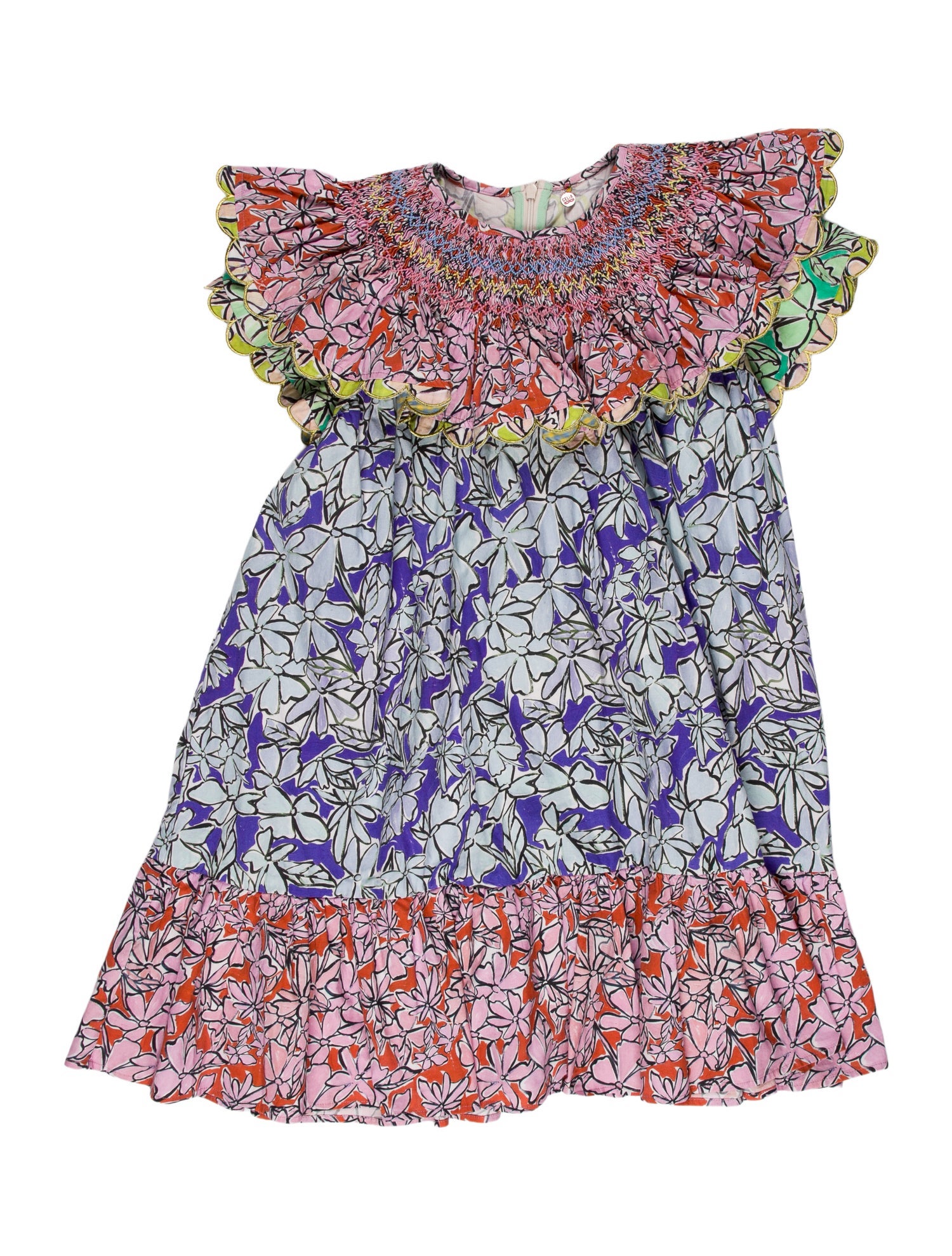 Celia B Floral Print Mini Dress