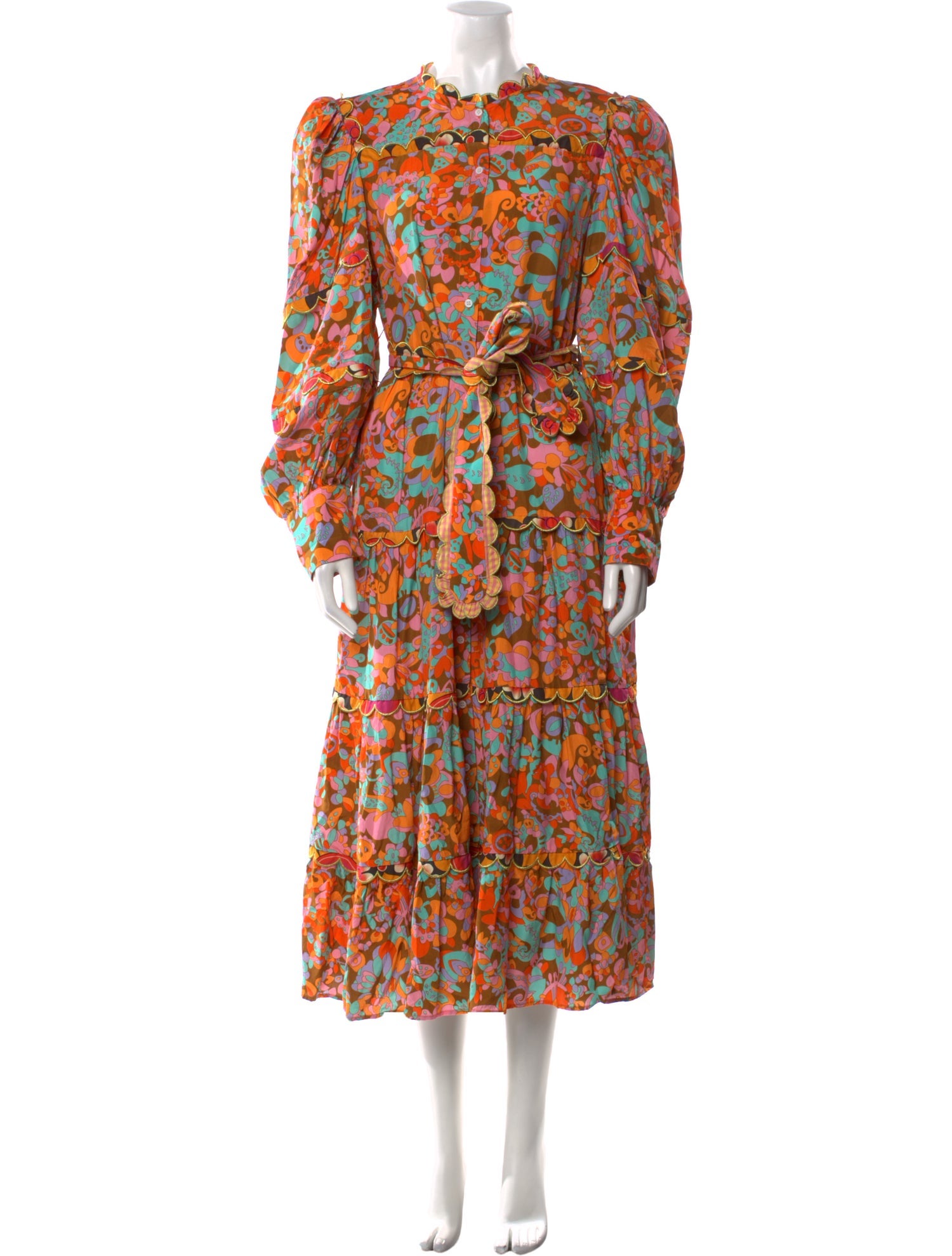 Celia B Floral Print Long Dress