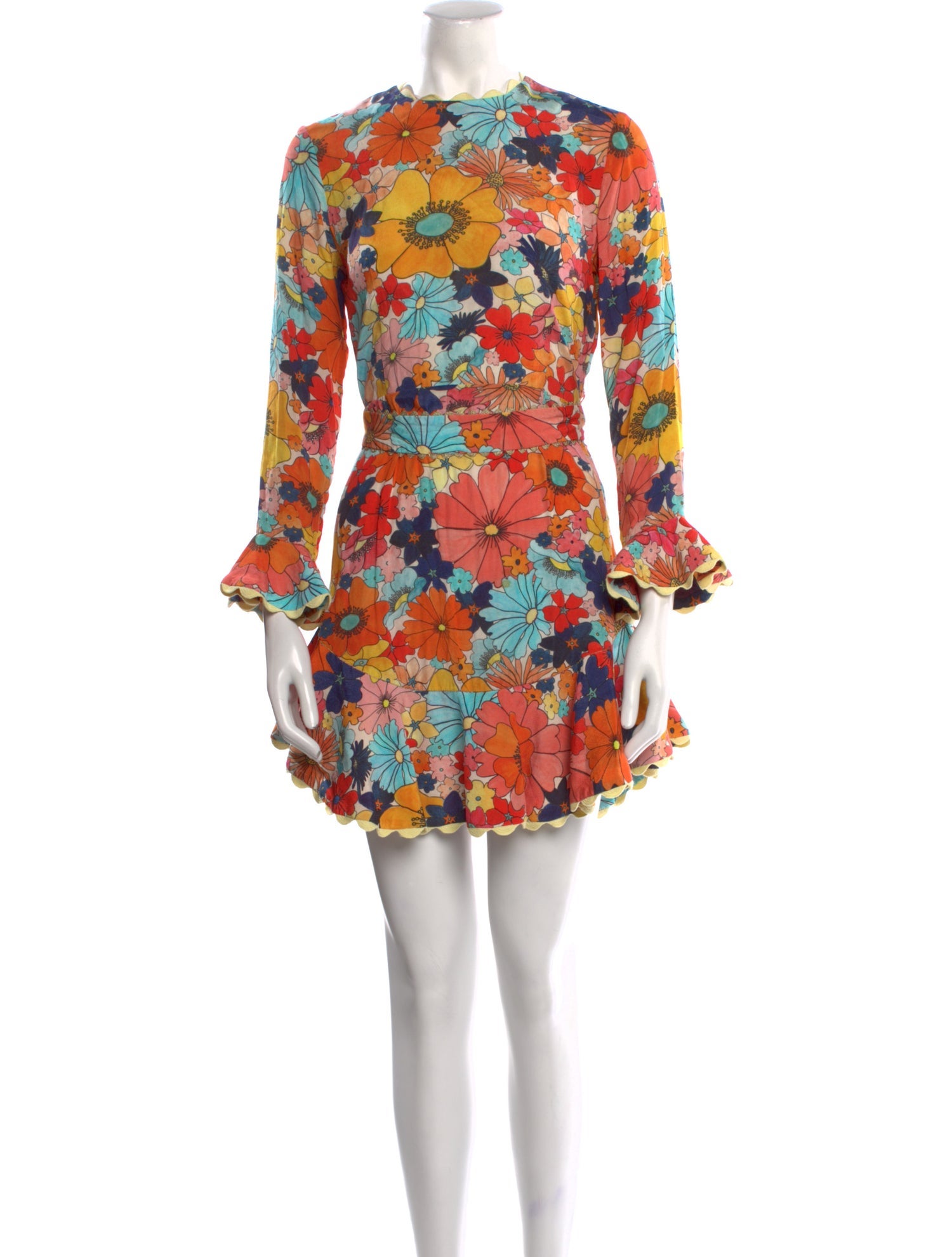 Celia B Floral Print Mini Dress w/ Tags