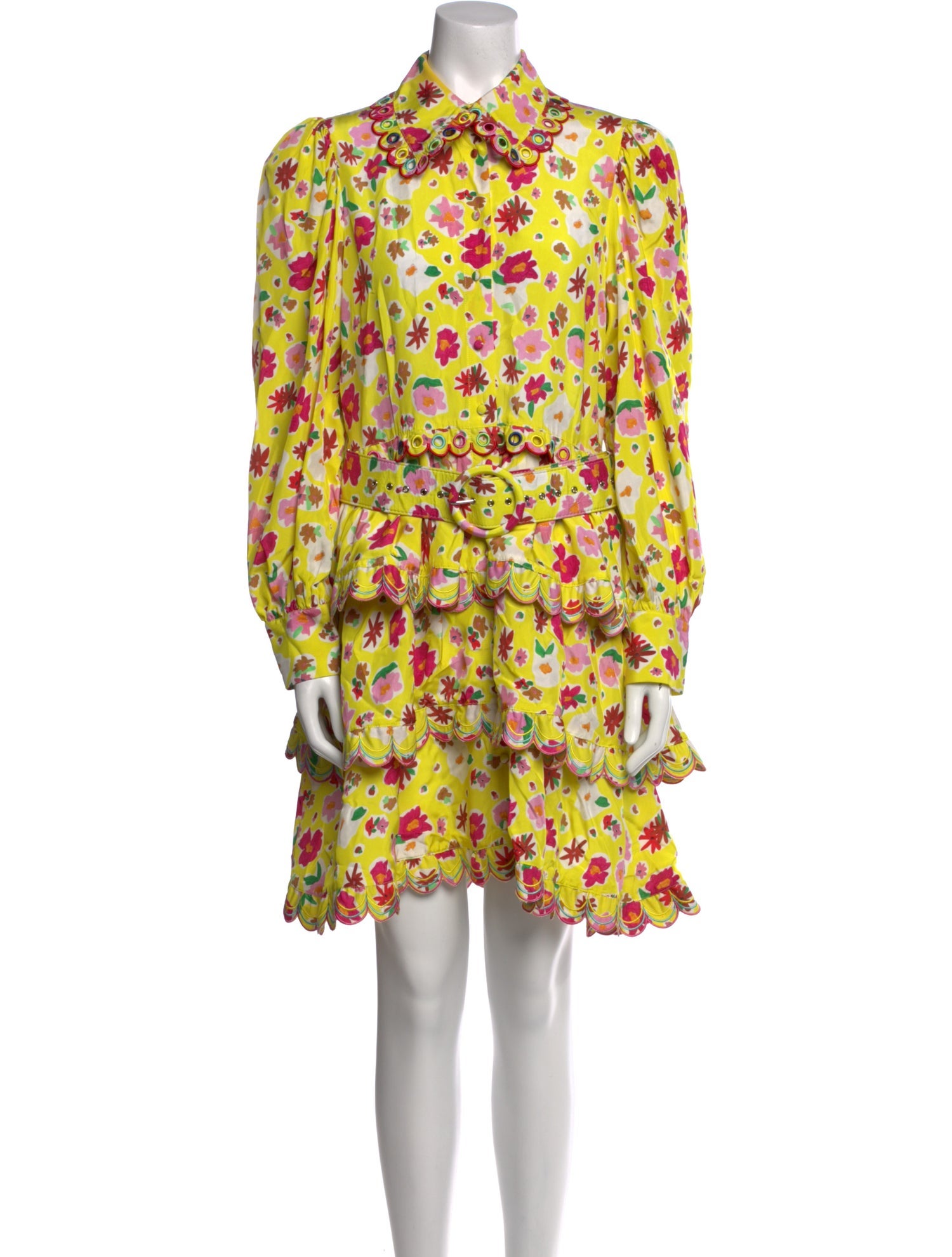 Celia B Floral Print Mini Dress