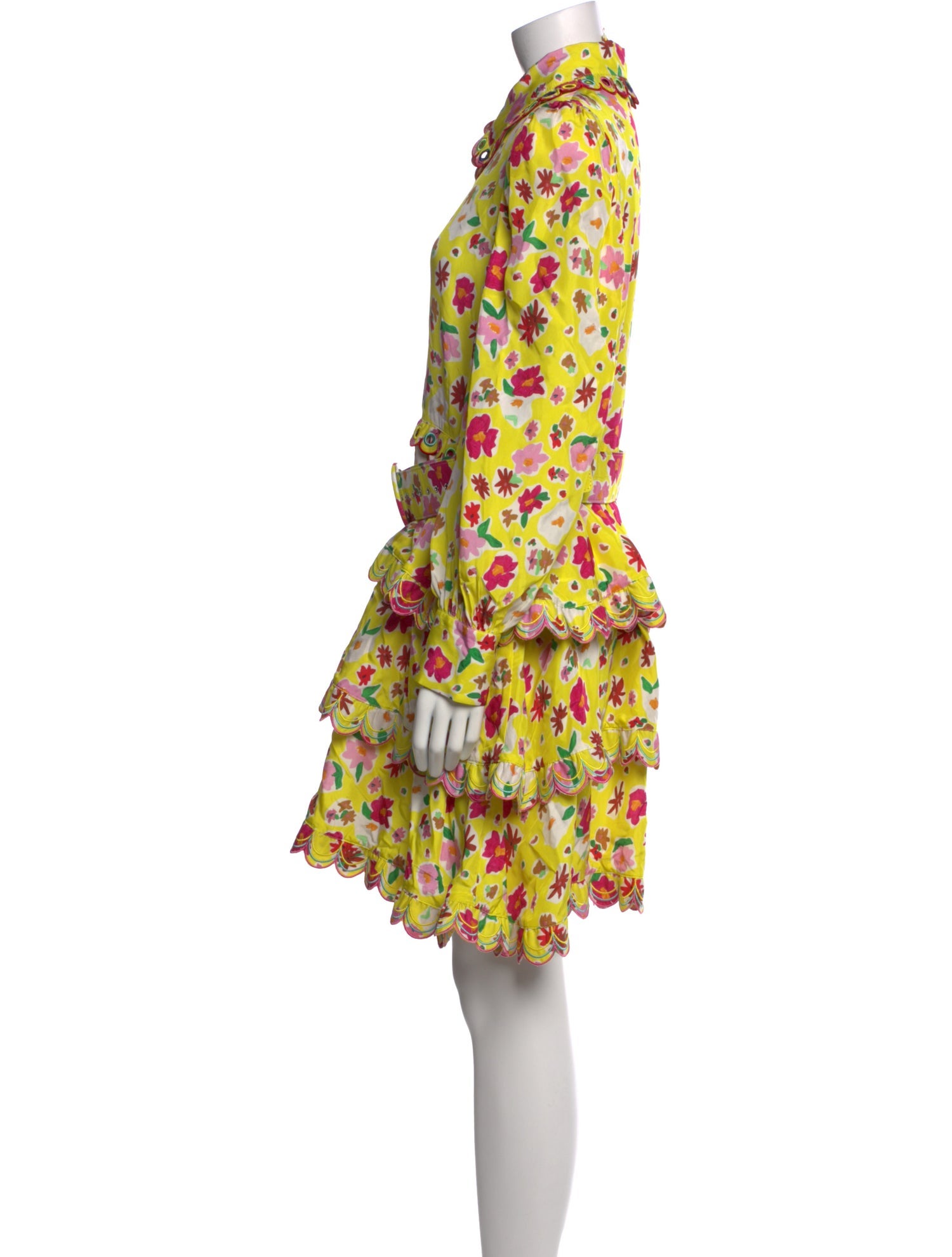 Celia B Floral Print Mini Dress