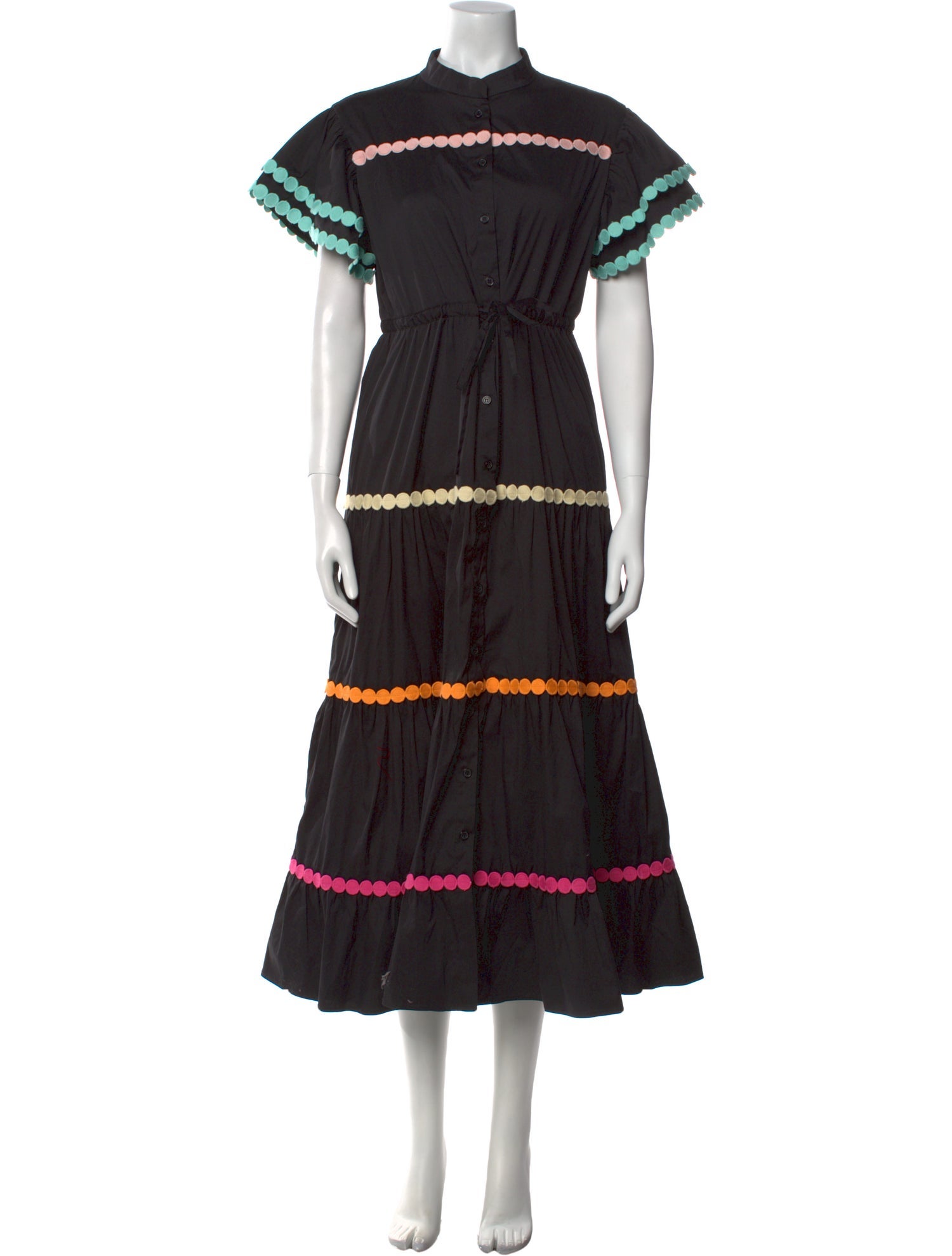 Celia B Striped Long Dress