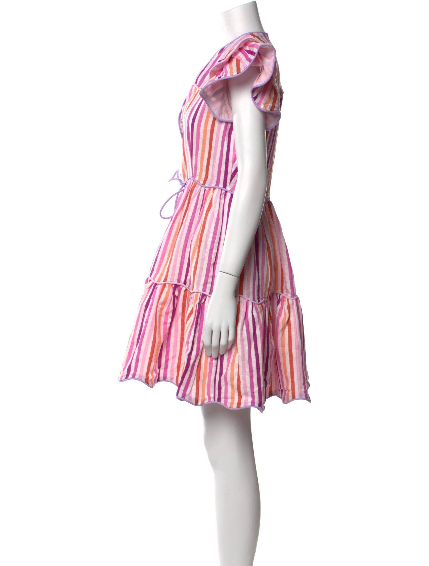 Celia B Striped Mini Dress w/ Tags