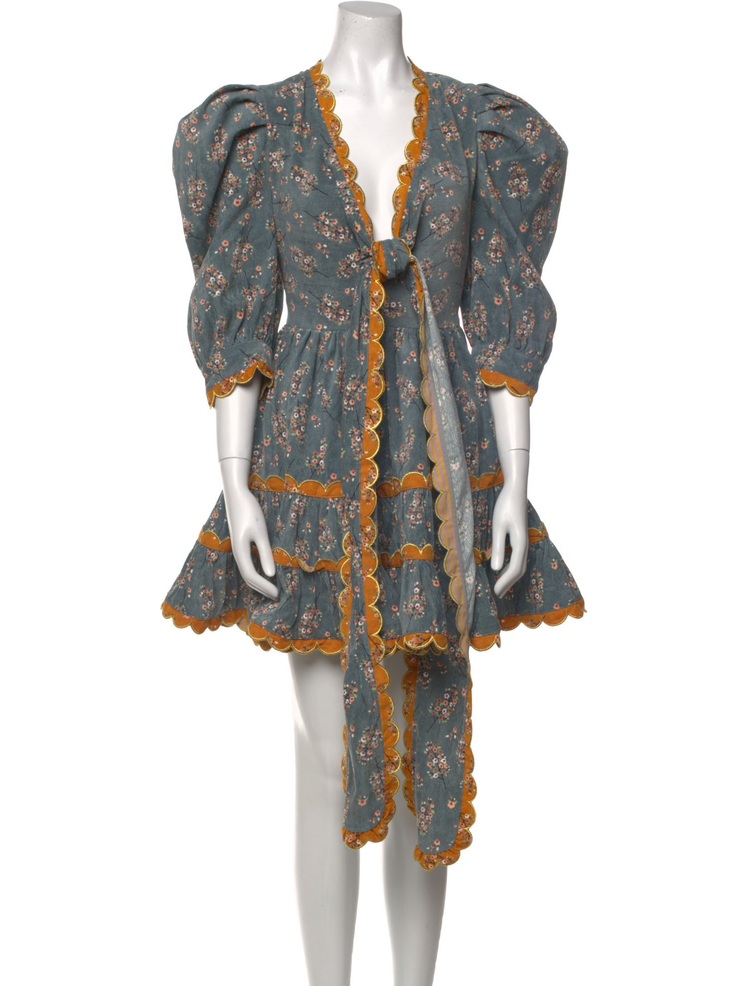 Celia B Floral Print Mini Dress