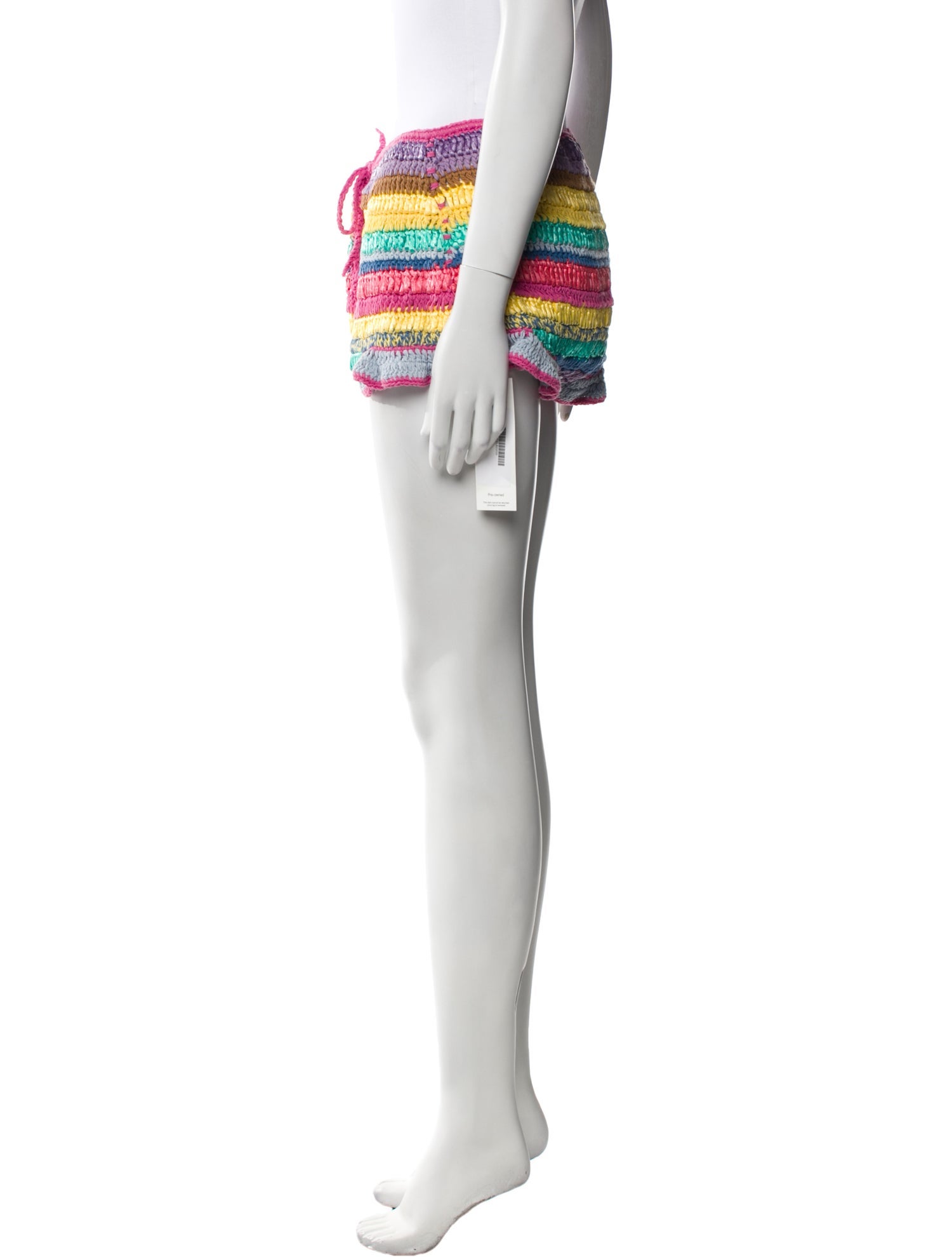 Celia B Striped Mini Shorts