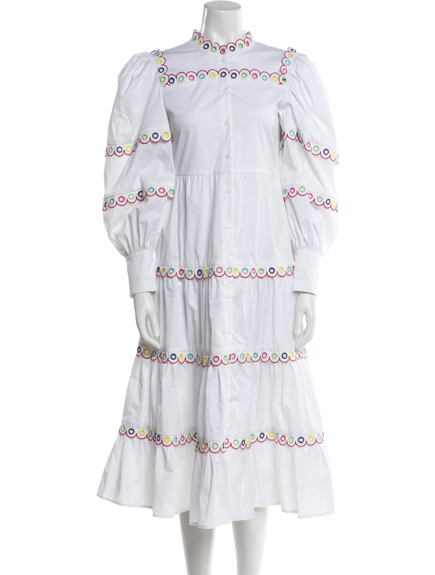 Celia B Mock Neck Midi Length Dress