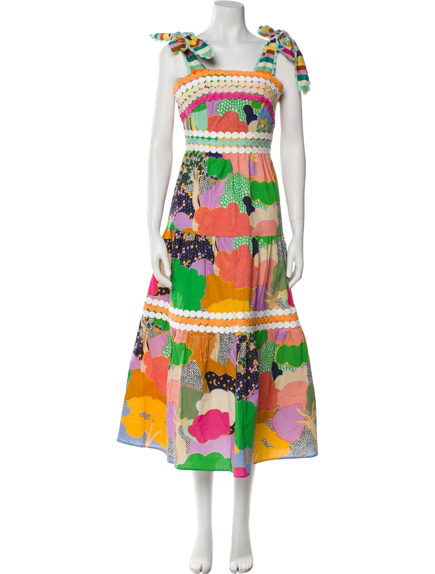 Celia B Floral Print Long Dress w/ Tags