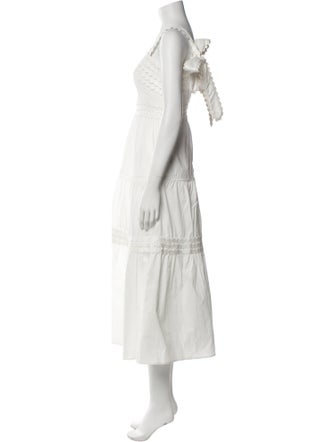 Celia B Square Neckline Midi Length Dress