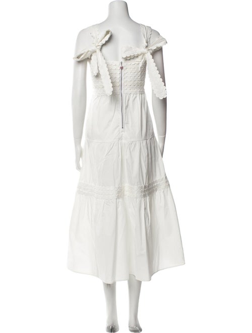 Celia B Square Neckline Midi Length Dress