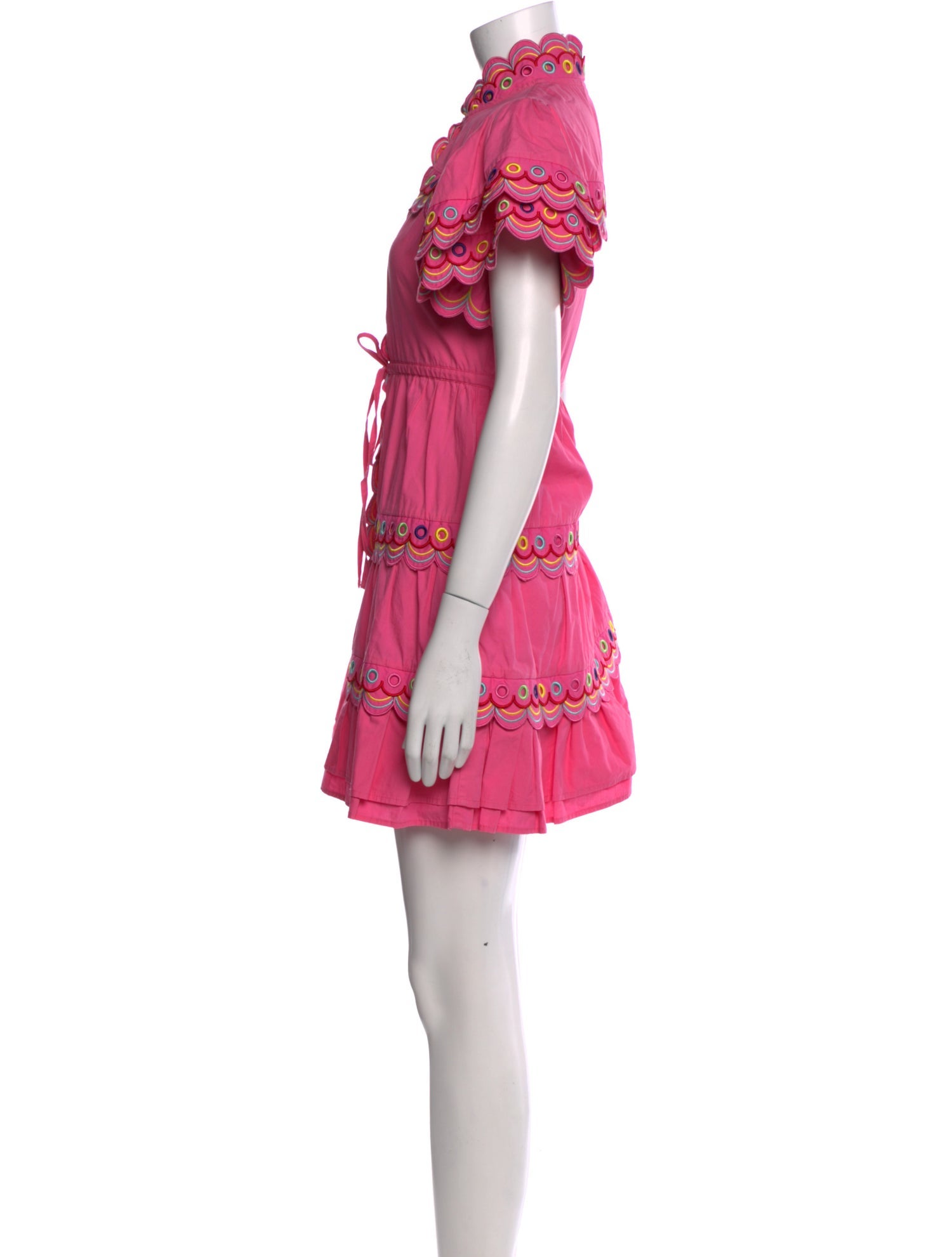 Celia B Mock Neck Mini Dress