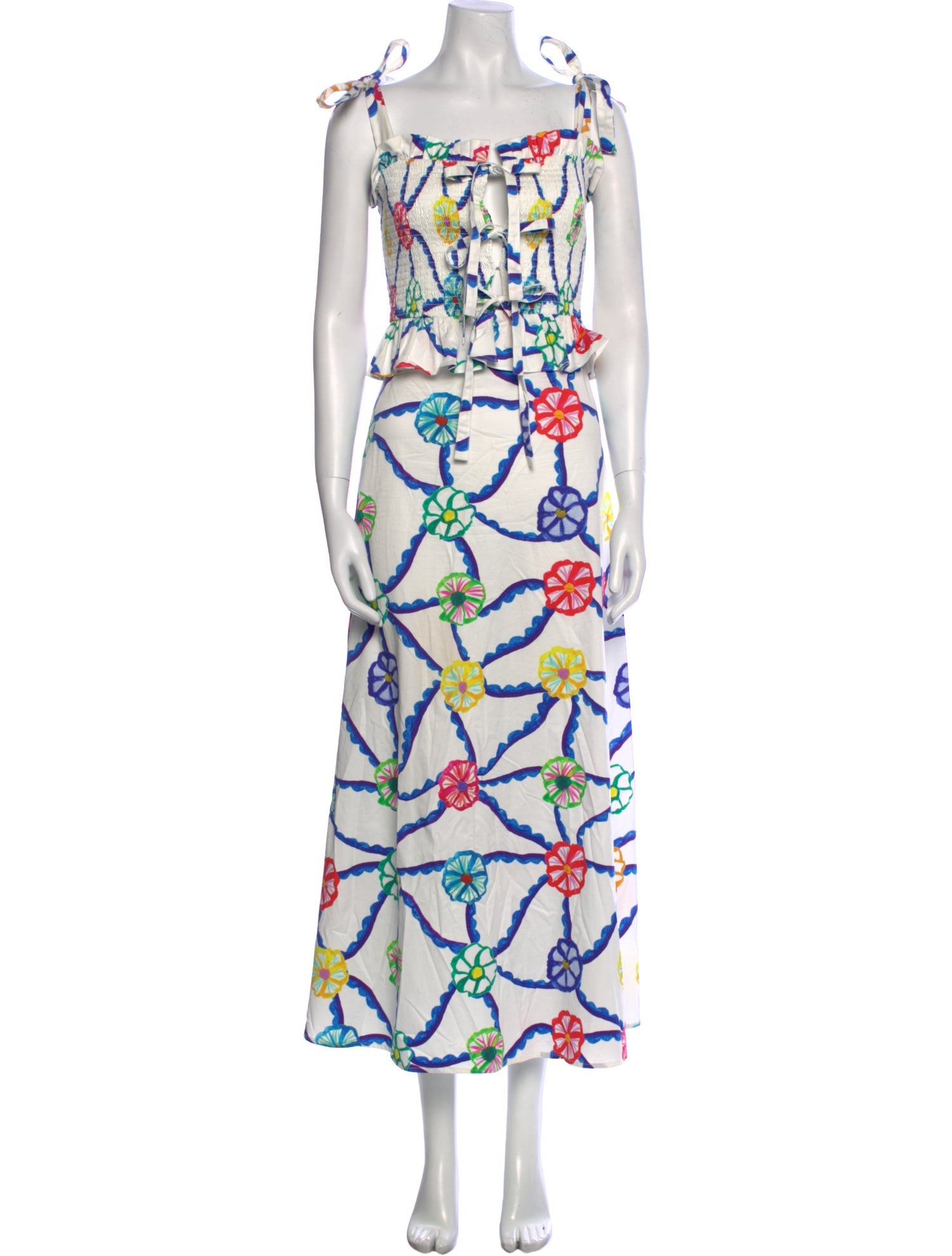 Celia B Printed Long Dress