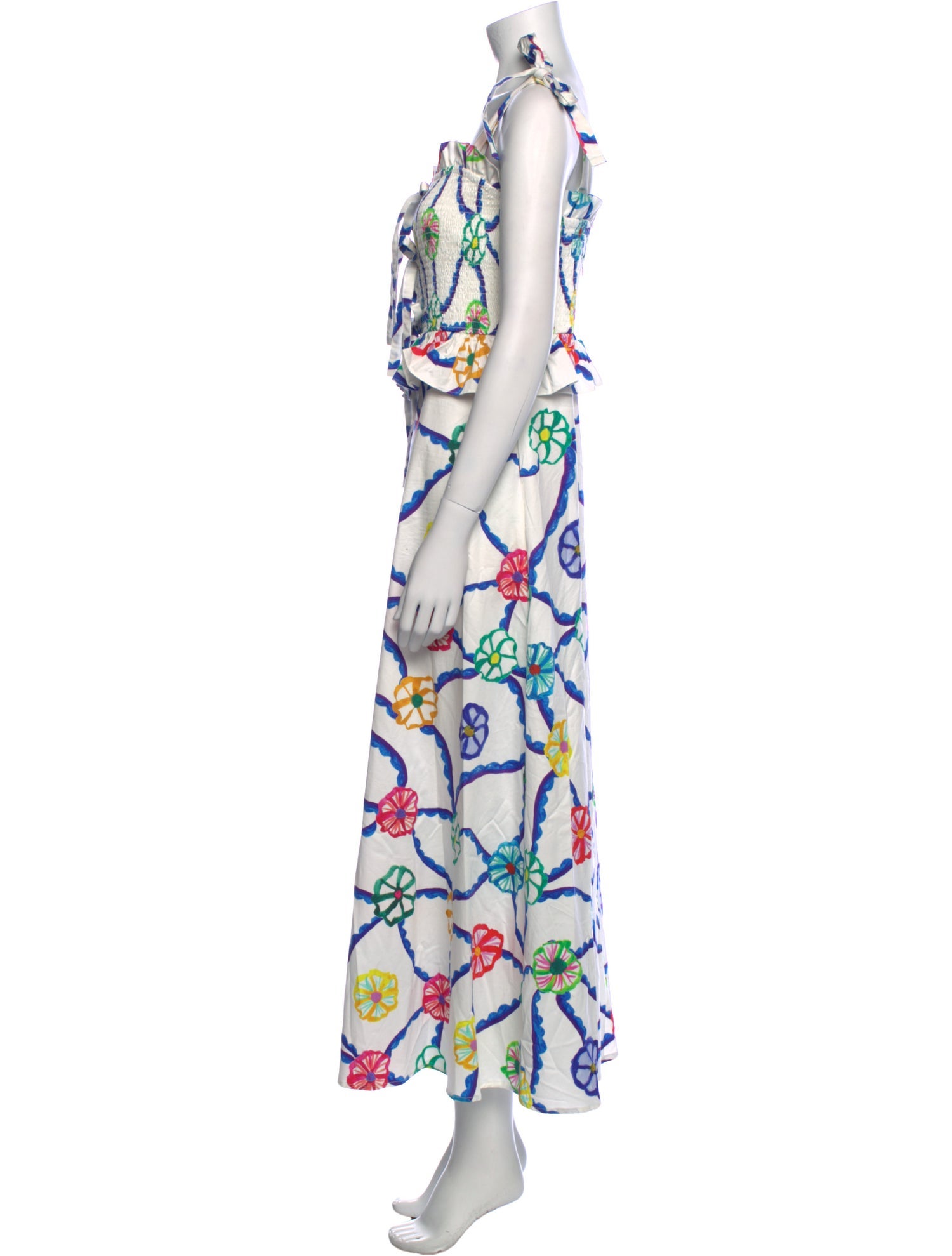 Celia B Printed Long Dress