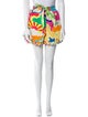 Celia B Printed Mini Shorts