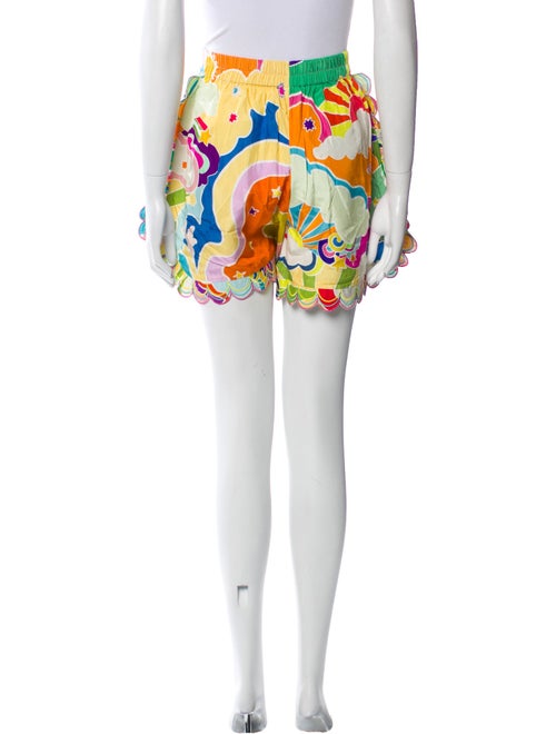 Celia B Printed Mini Shorts