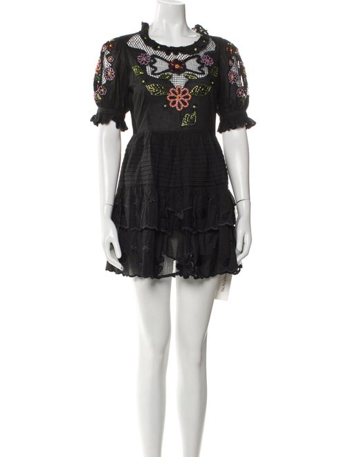 Celia B Scoop Neck Mini Dress