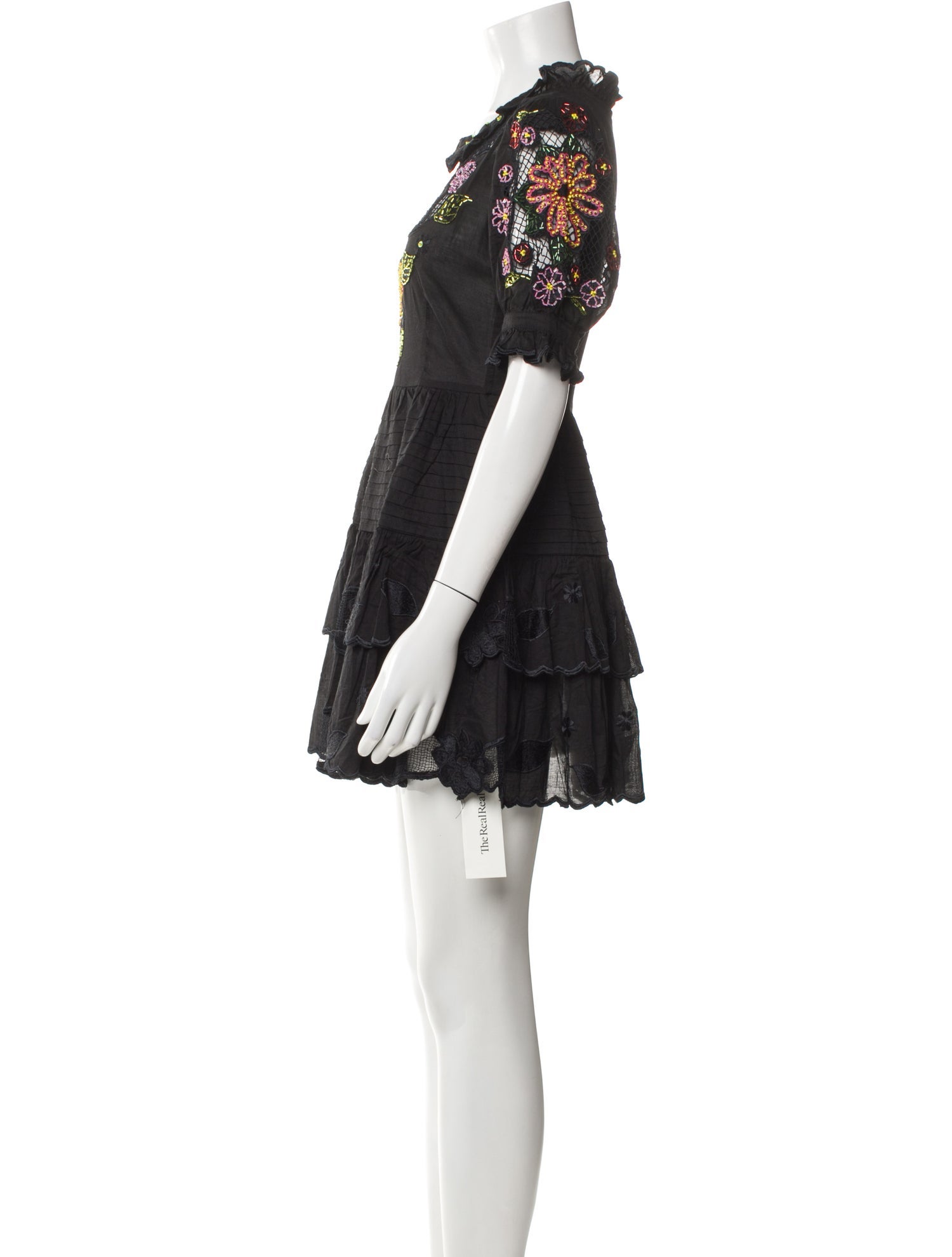 Celia B Scoop Neck Mini Dress