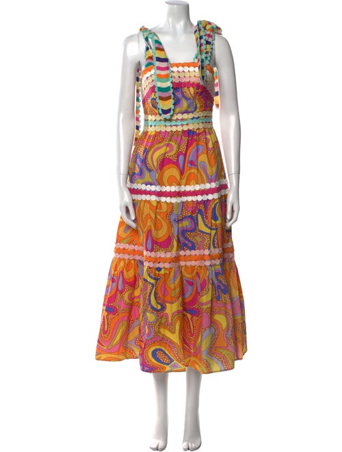 Celia B Printed Long Dress