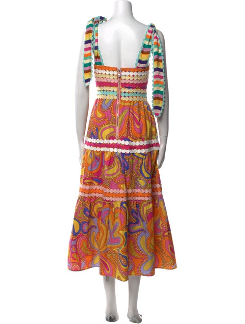 Celia B Printed Long Dress